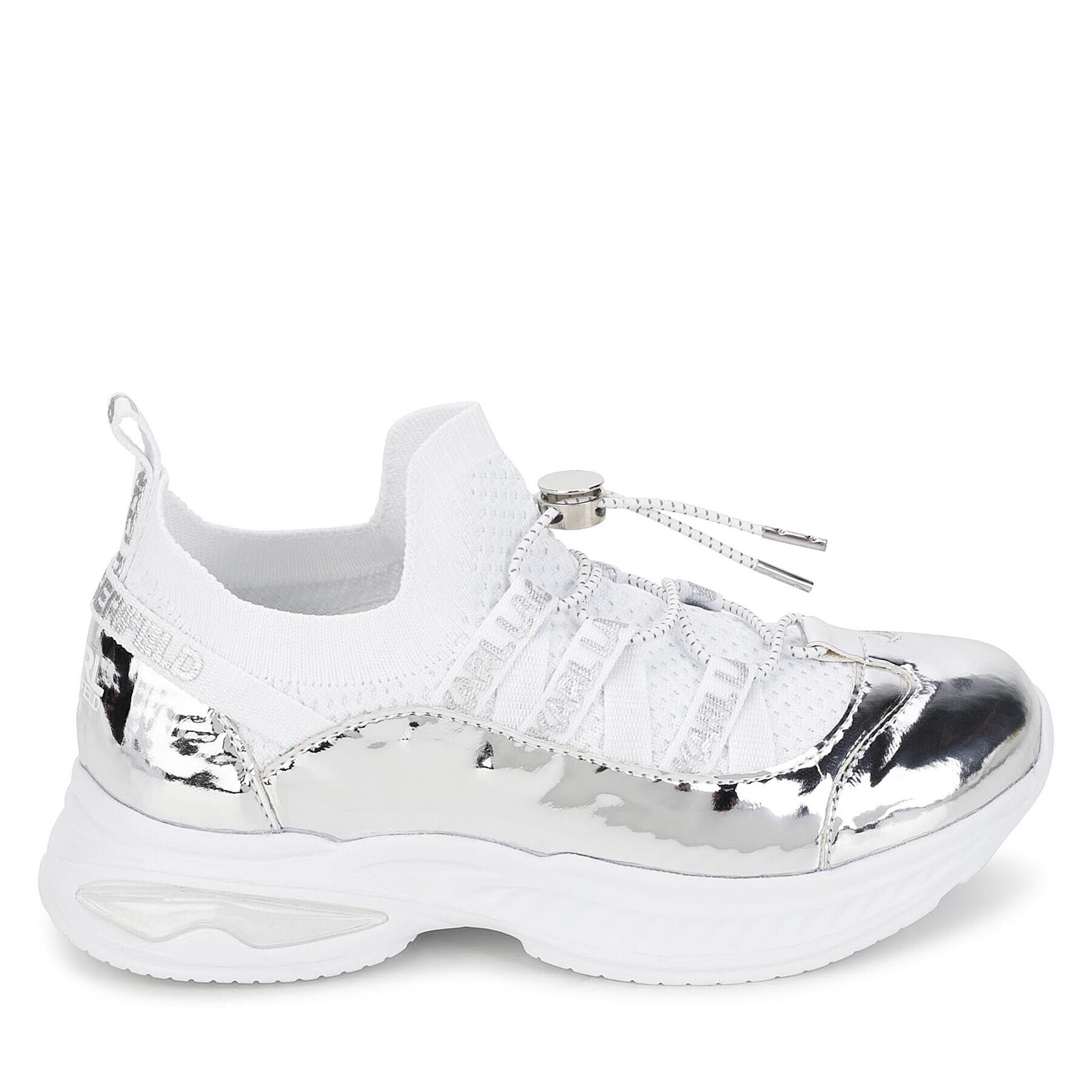 Karl Lagerfeld Kids Сникърси Z19108 Бял - Pepit.bg