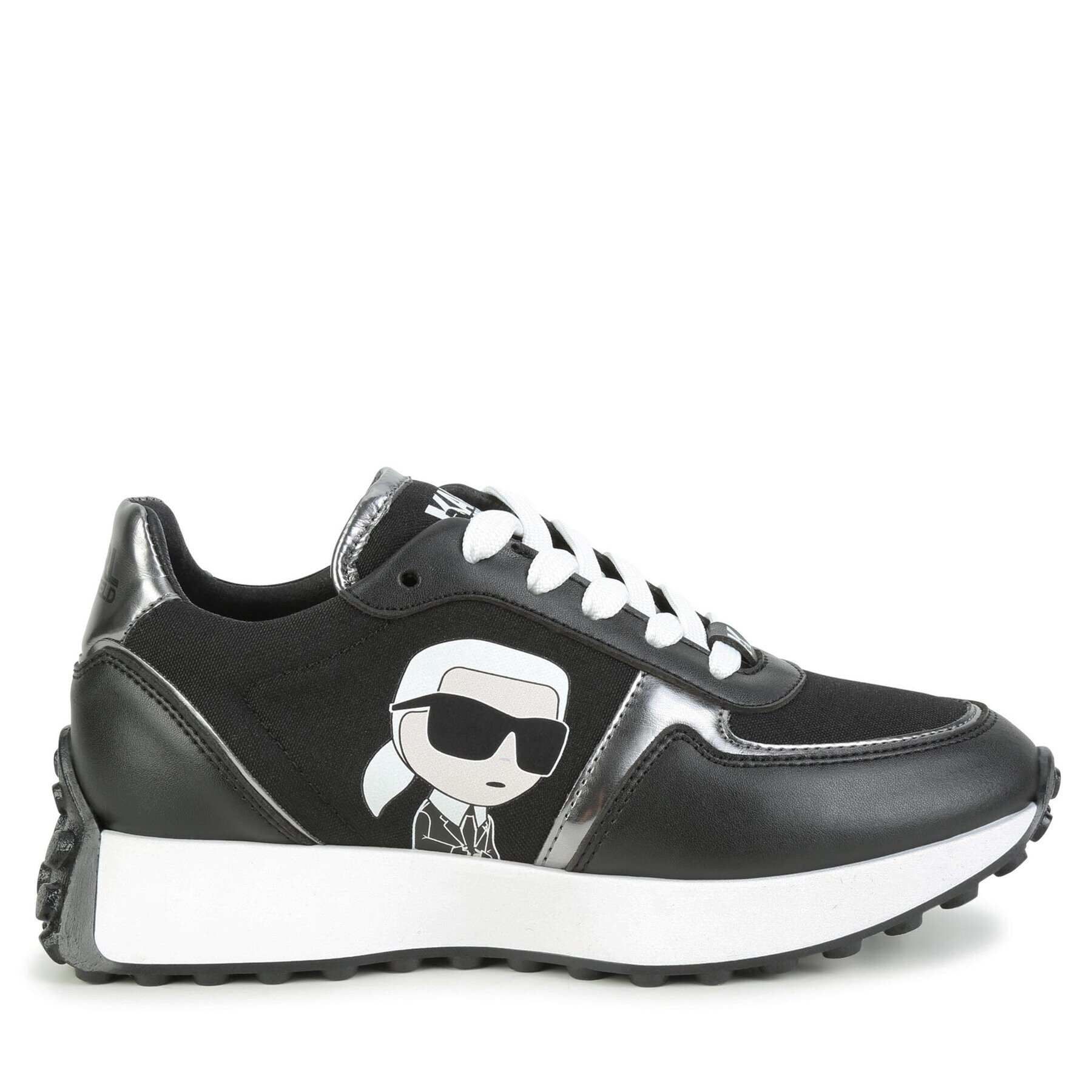Karl Lagerfeld Kids Сникърси Z19117 S Черен - Pepit.bg