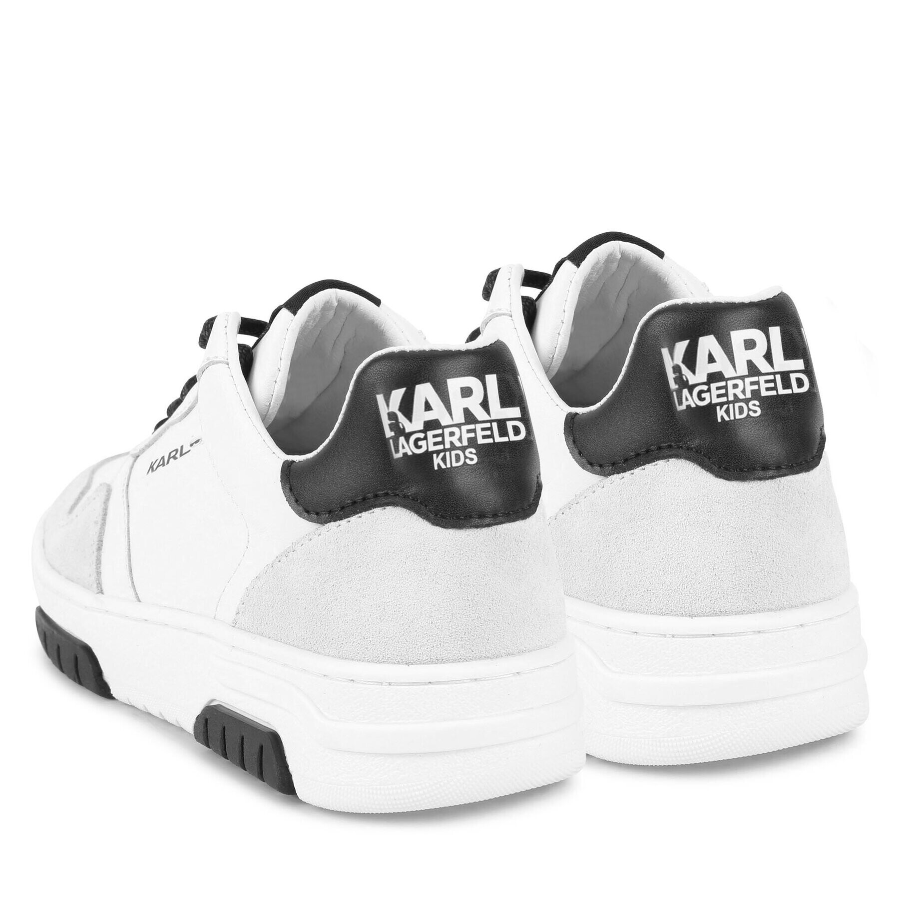 Karl Lagerfeld Kids Сникърси Z29071 M Бял - Pepit.bg