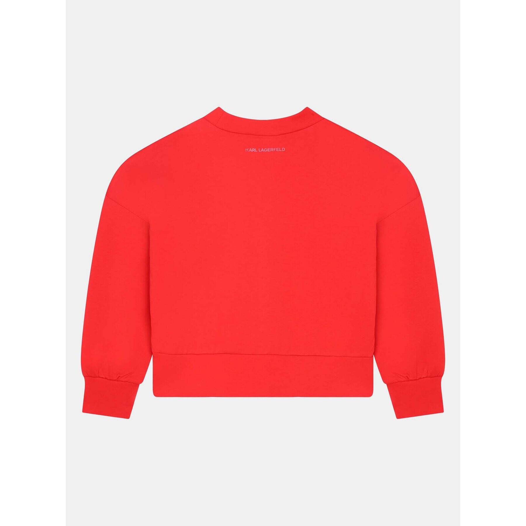 Karl Lagerfeld Kids Суитшърт Z15461 D Червен Regular Fit - Pepit.bg