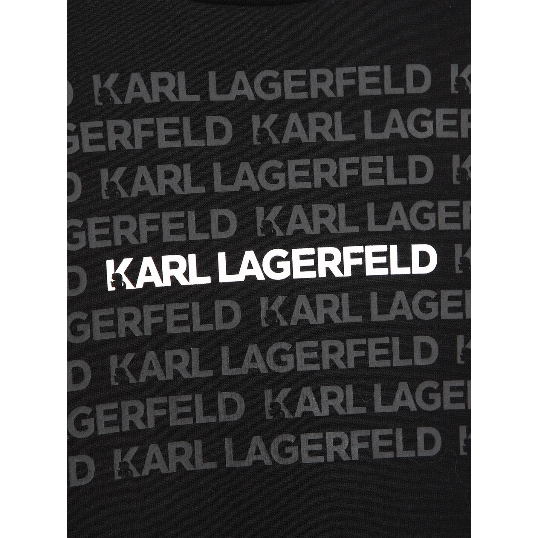Karl Lagerfeld Kids Суитшърт Z25430 D Черен Regular Fit - Pepit.bg