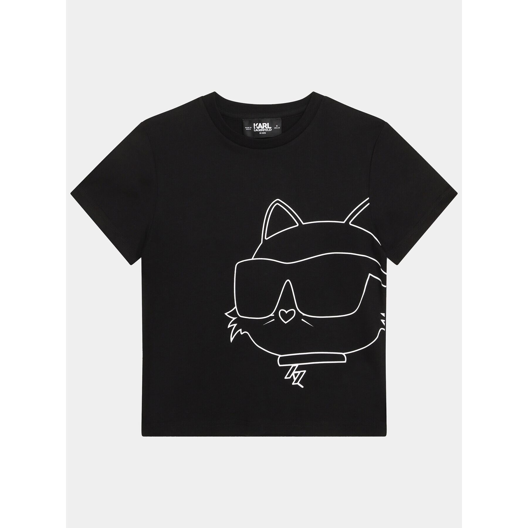 Karl Lagerfeld Kids Тишърт Z15436 D Черен Regular Fit - Pepit.bg