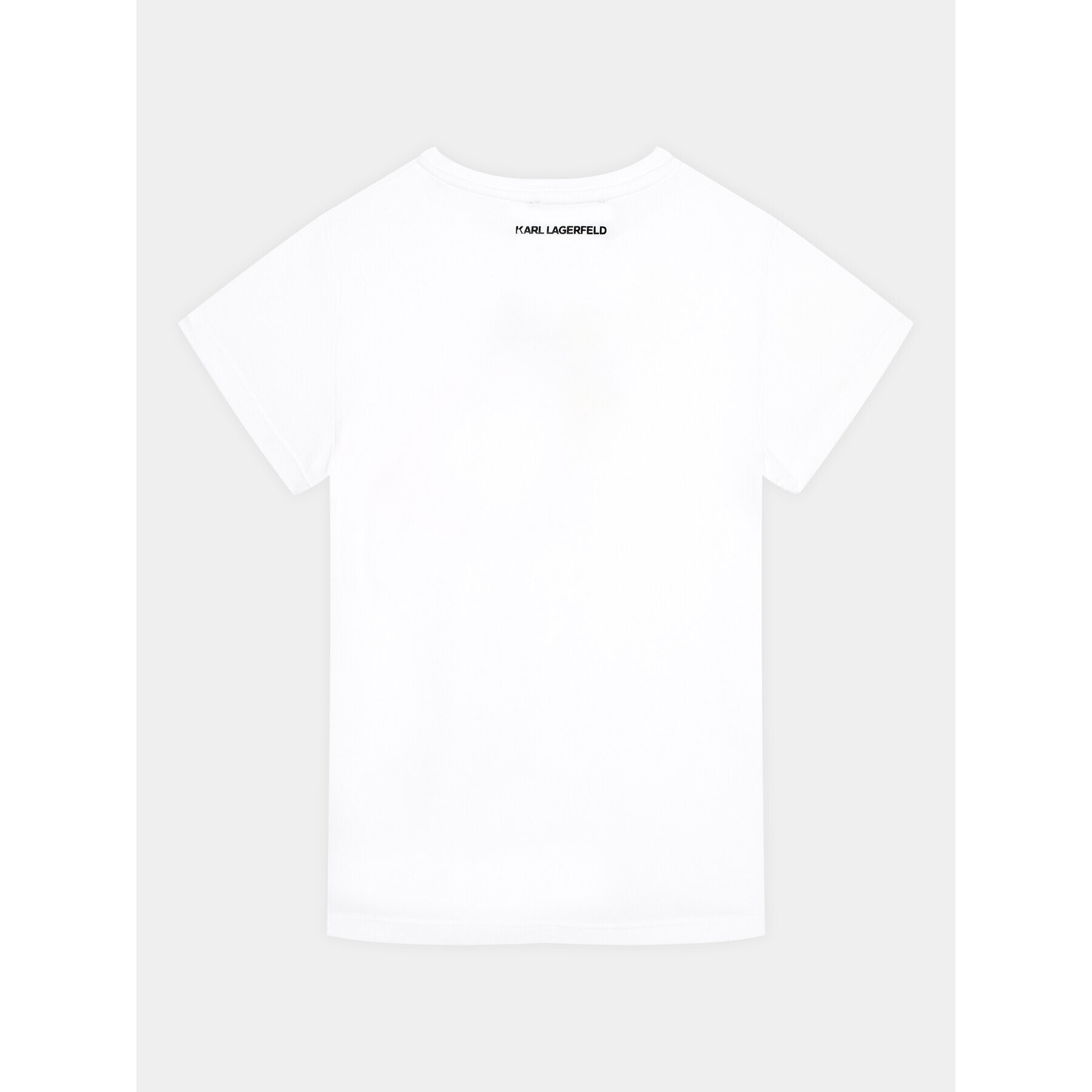 Karl Lagerfeld Kids Тишърт Z15439 D Бял Regular Fit - Pepit.bg