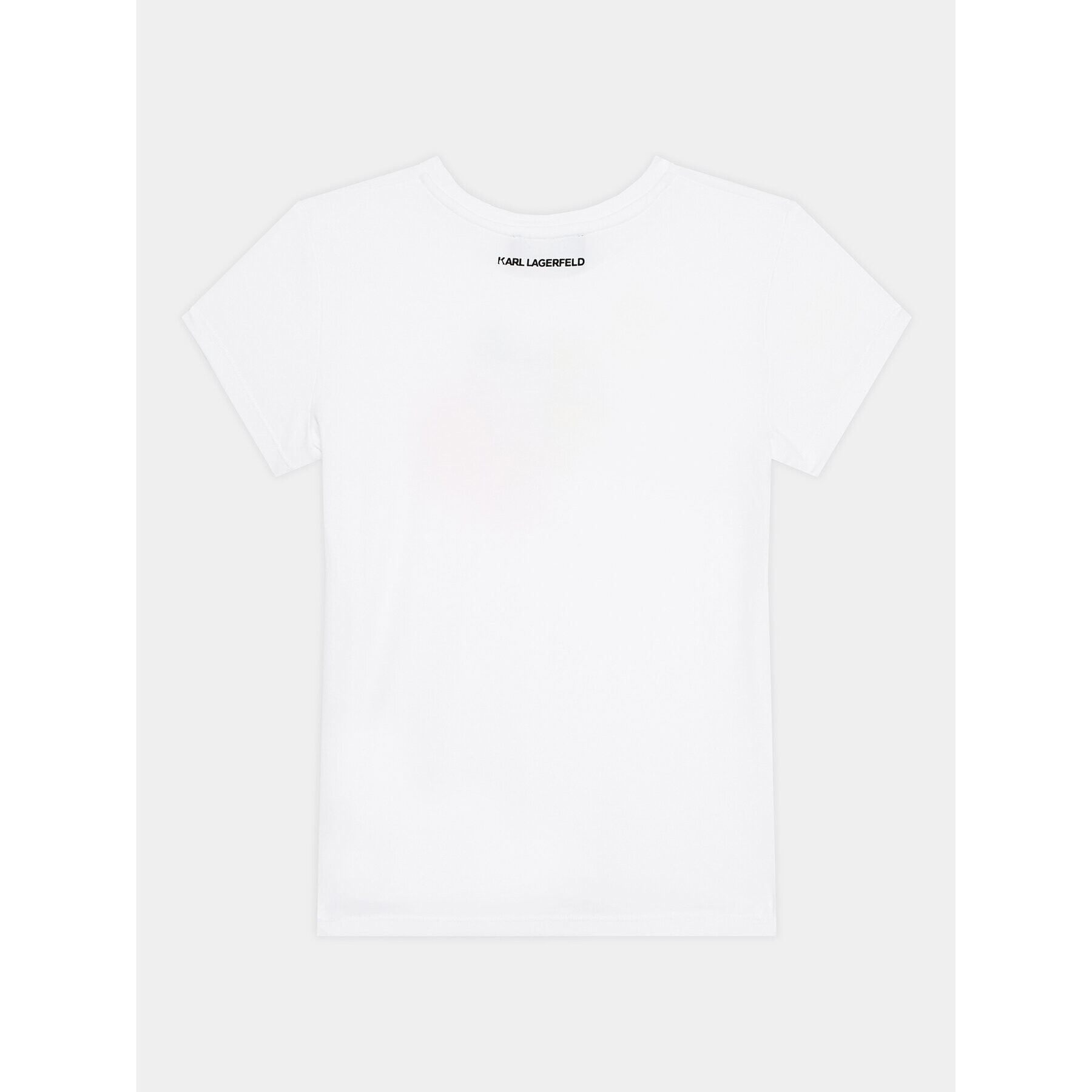 Karl Lagerfeld Kids Тишърт Z15439 M Бял Regular Fit - Pepit.bg