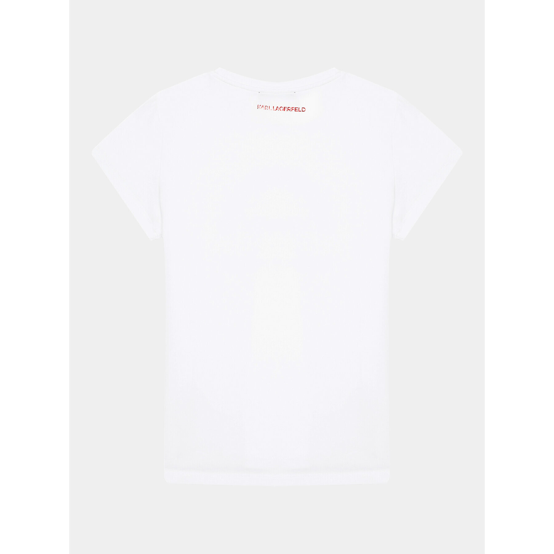 Karl Lagerfeld Kids Тишърт Z15443 D Бял Regular Fit - Pepit.bg
