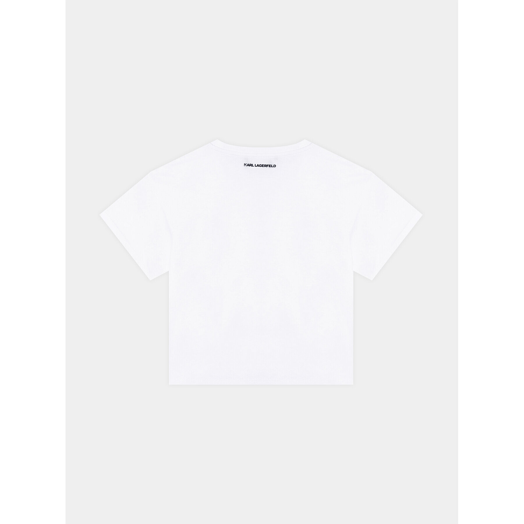Karl Lagerfeld Kids Тишърт Z15448 D Бял Regular Fit - Pepit.bg