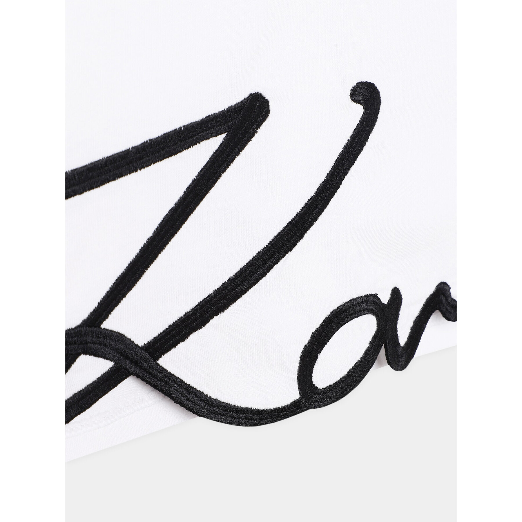 Karl Lagerfeld Kids Тишърт Z15448 D Бял Regular Fit - Pepit.bg