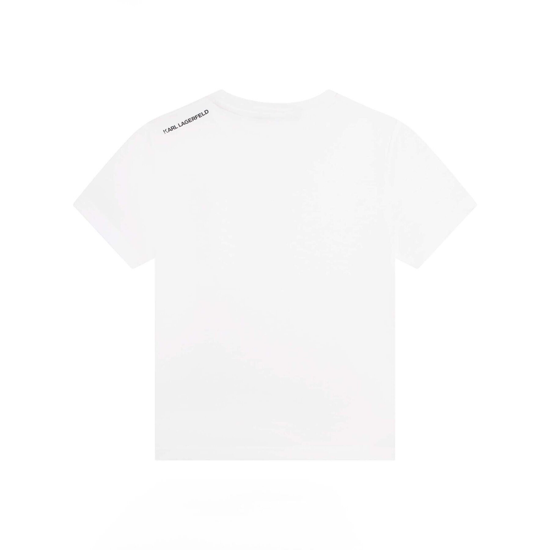 Karl Lagerfeld Kids Тишърт Z25393 D Бял Regular Fit - Pepit.bg