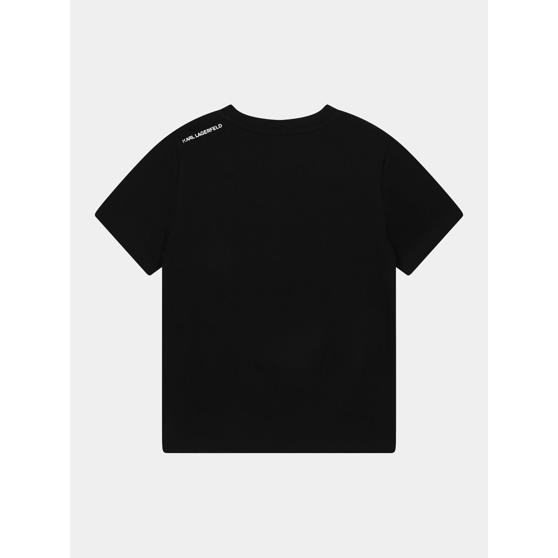 Karl Lagerfeld Kids Тишърт Z25410 D Черен Regular Fit - Pepit.bg