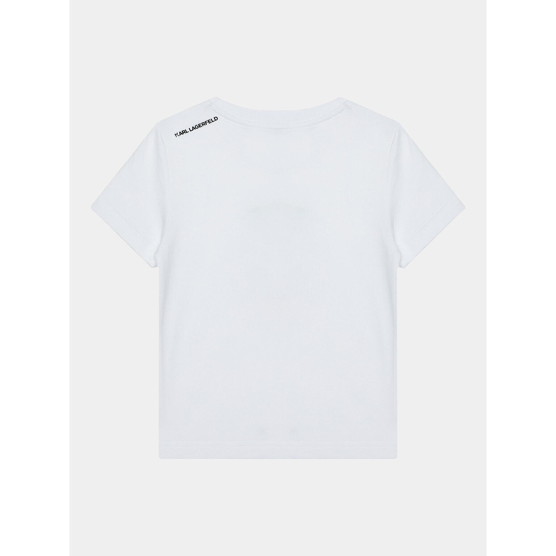Karl Lagerfeld Kids Тишърт Z25411 M Бял Regular Fit - Pepit.bg
