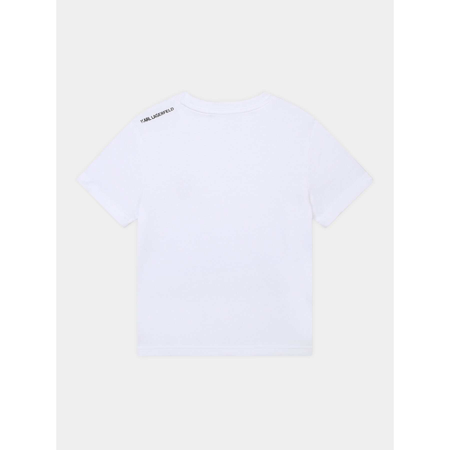 Karl Lagerfeld Kids Тишърт Z25413 D Бял Regular Fit - Pepit.bg