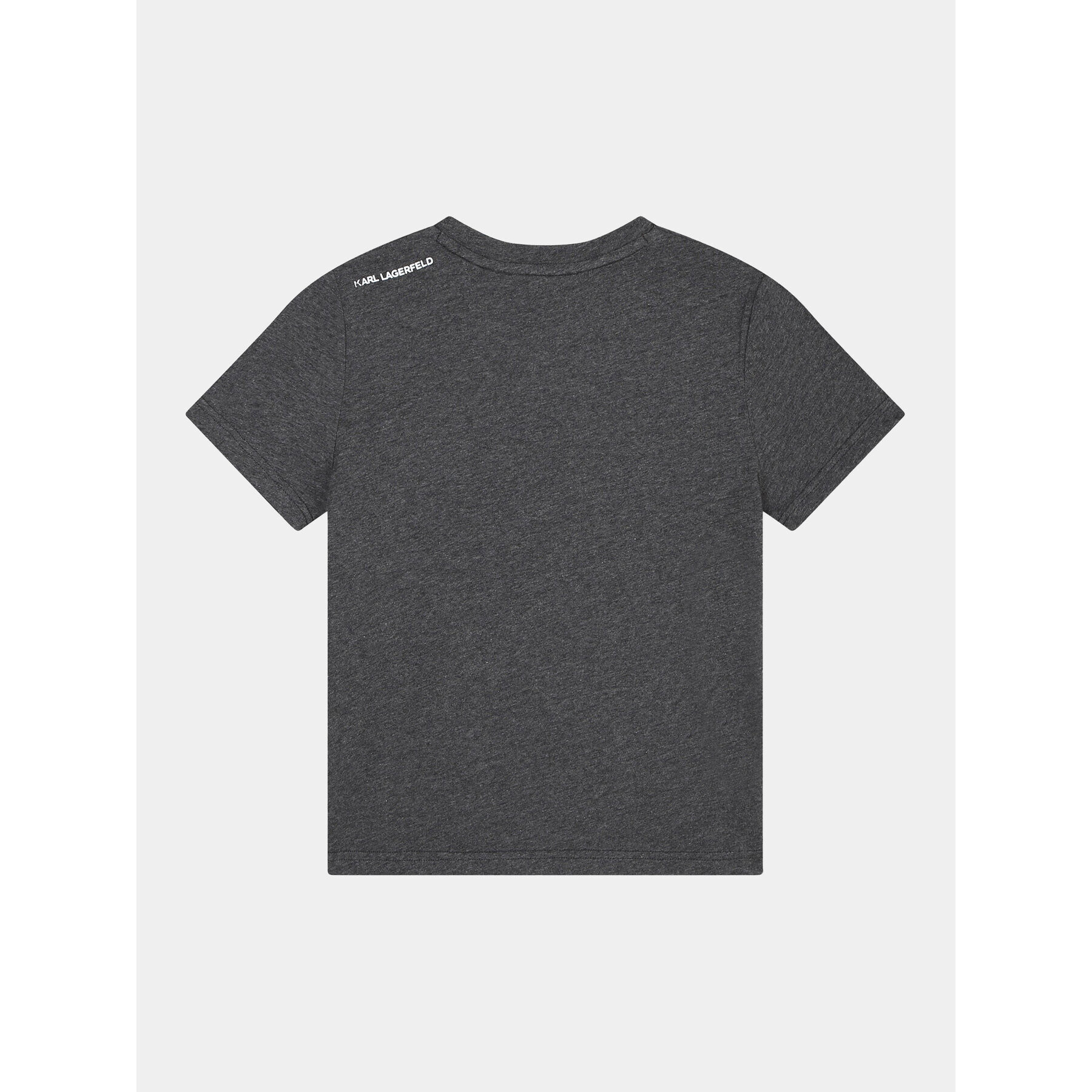 Karl Lagerfeld Kids Тишърт Z25424 D Сив Regular Fit - Pepit.bg