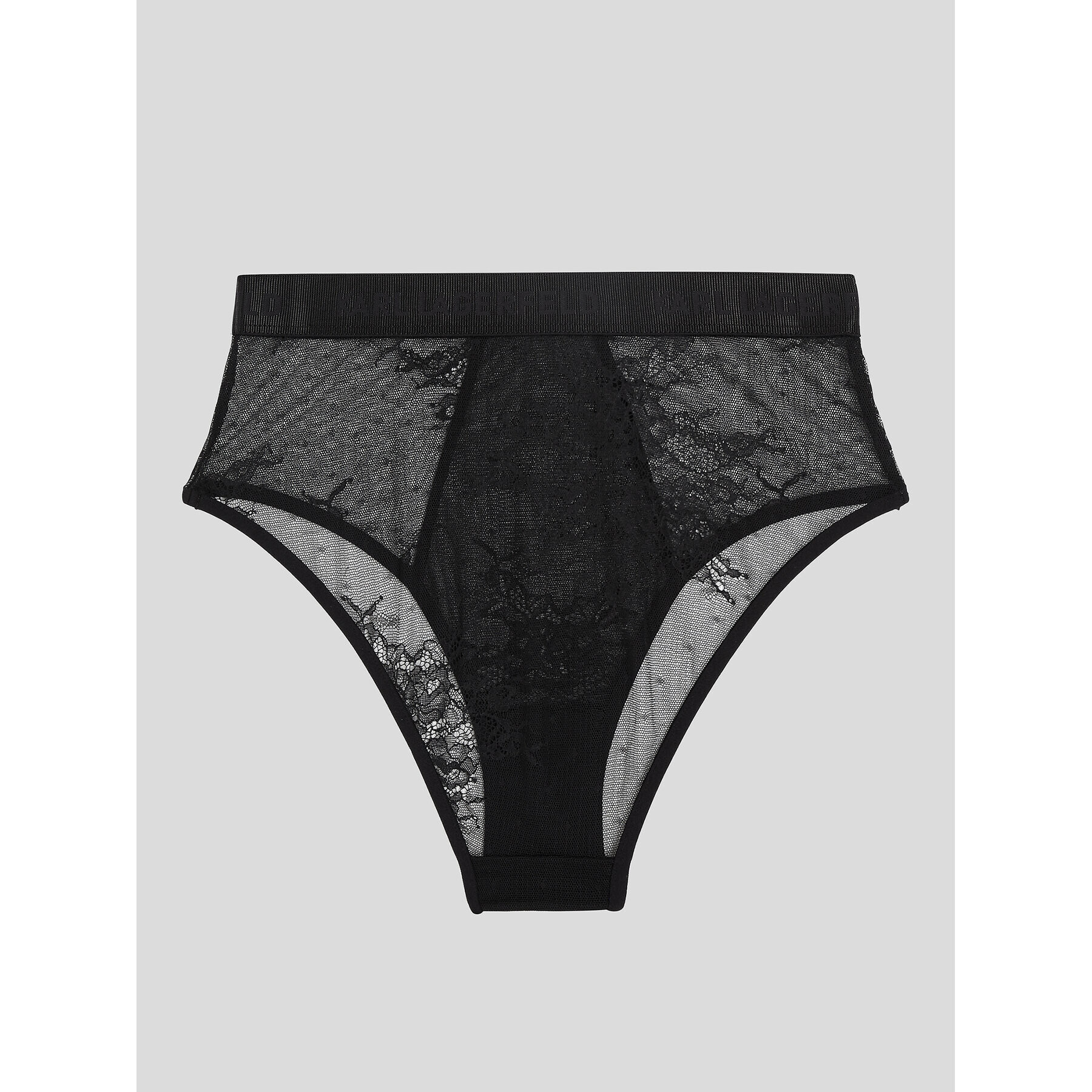 KARL LAGERFELD Класически дамски бикини 225W2100 Черен - Pepit.bg