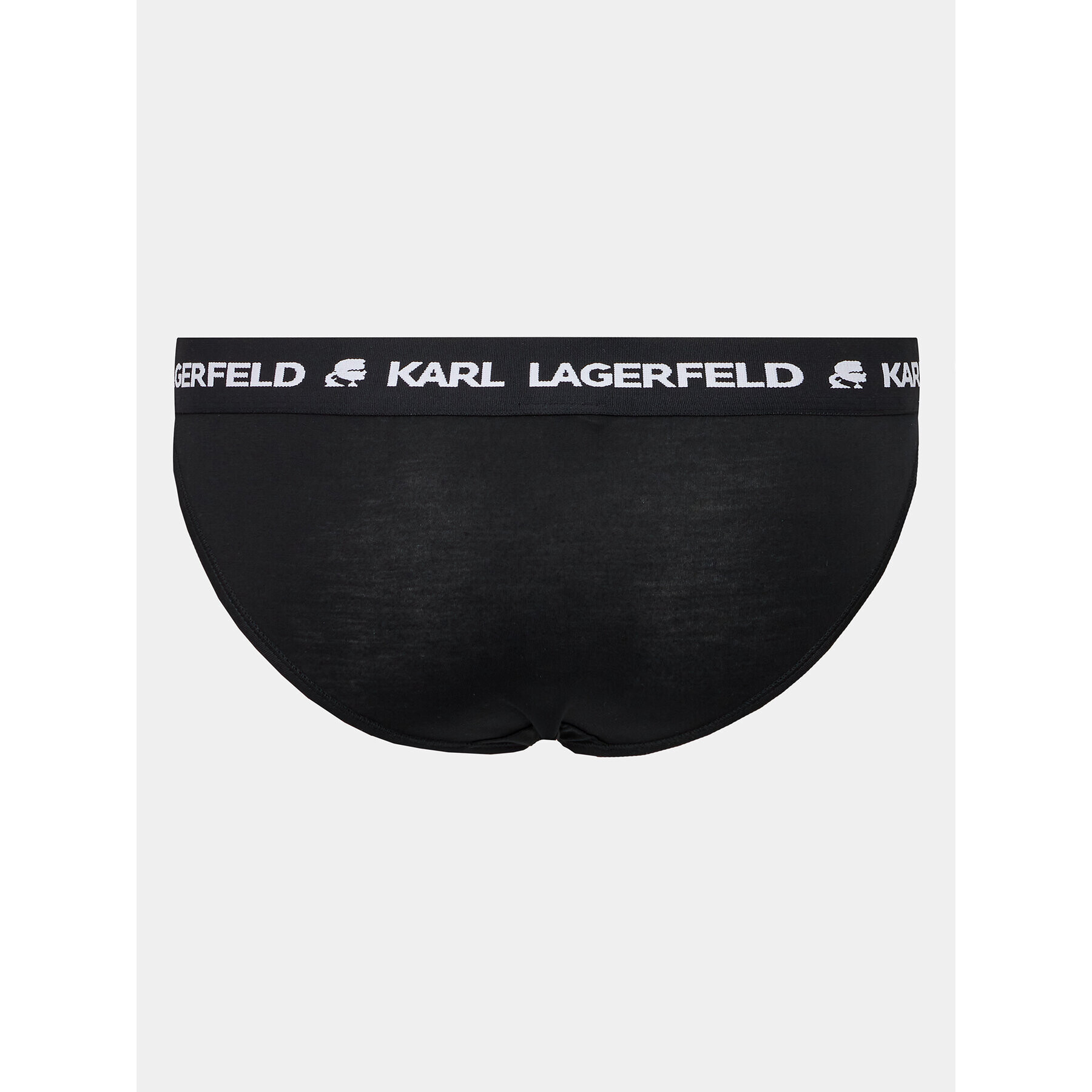 KARL LAGERFELD Класически дамски бикини 230W2106 Черен - Pepit.bg