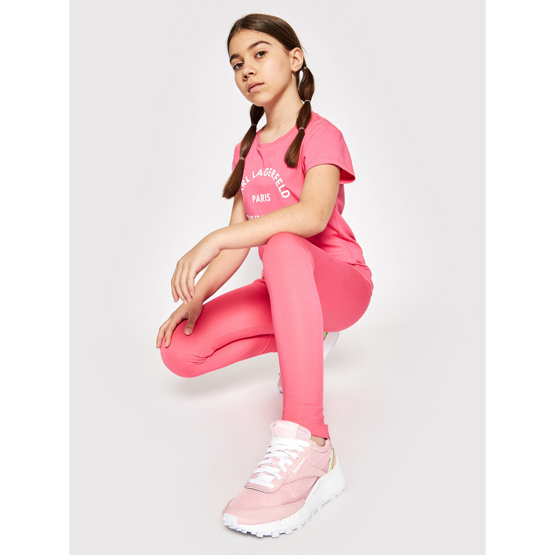 Karl Lagerfeld Kids Клин Z14148 S Розов Slim Fit - Pepit.bg