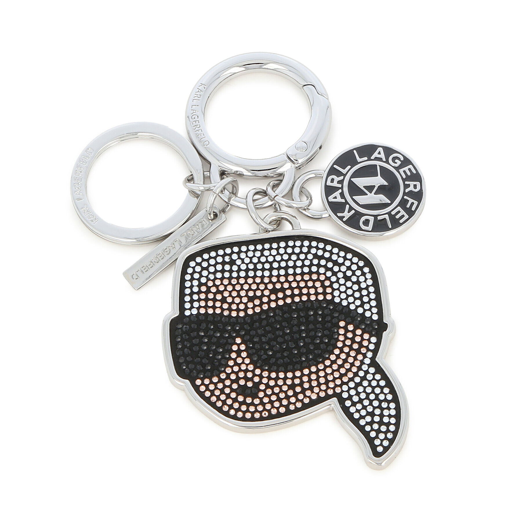 KARL LAGERFELD Ключодържател 236W3805 Черен - Pepit.bg