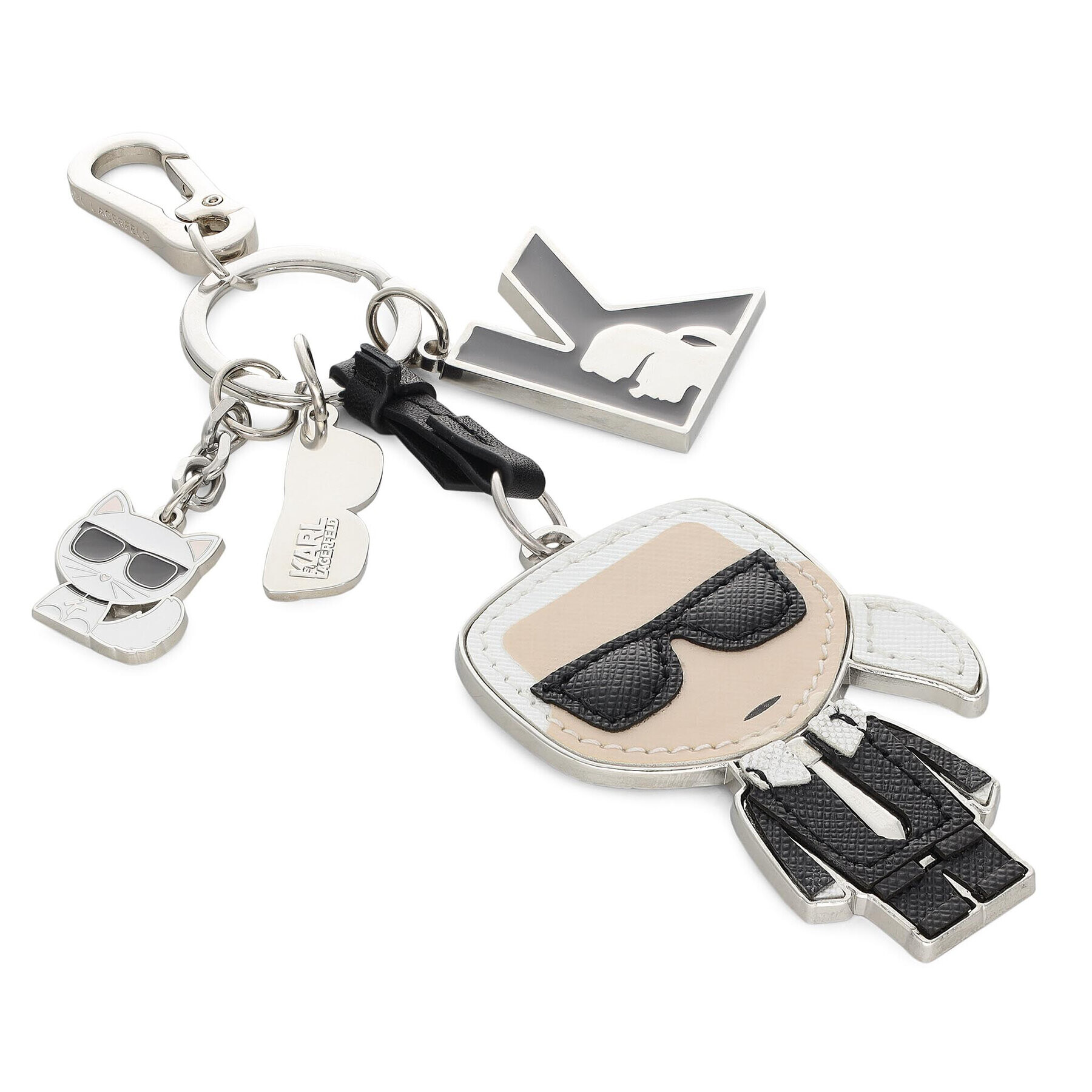 KARL LAGERFELD Ключодържател 216W3809 Черен - Pepit.bg