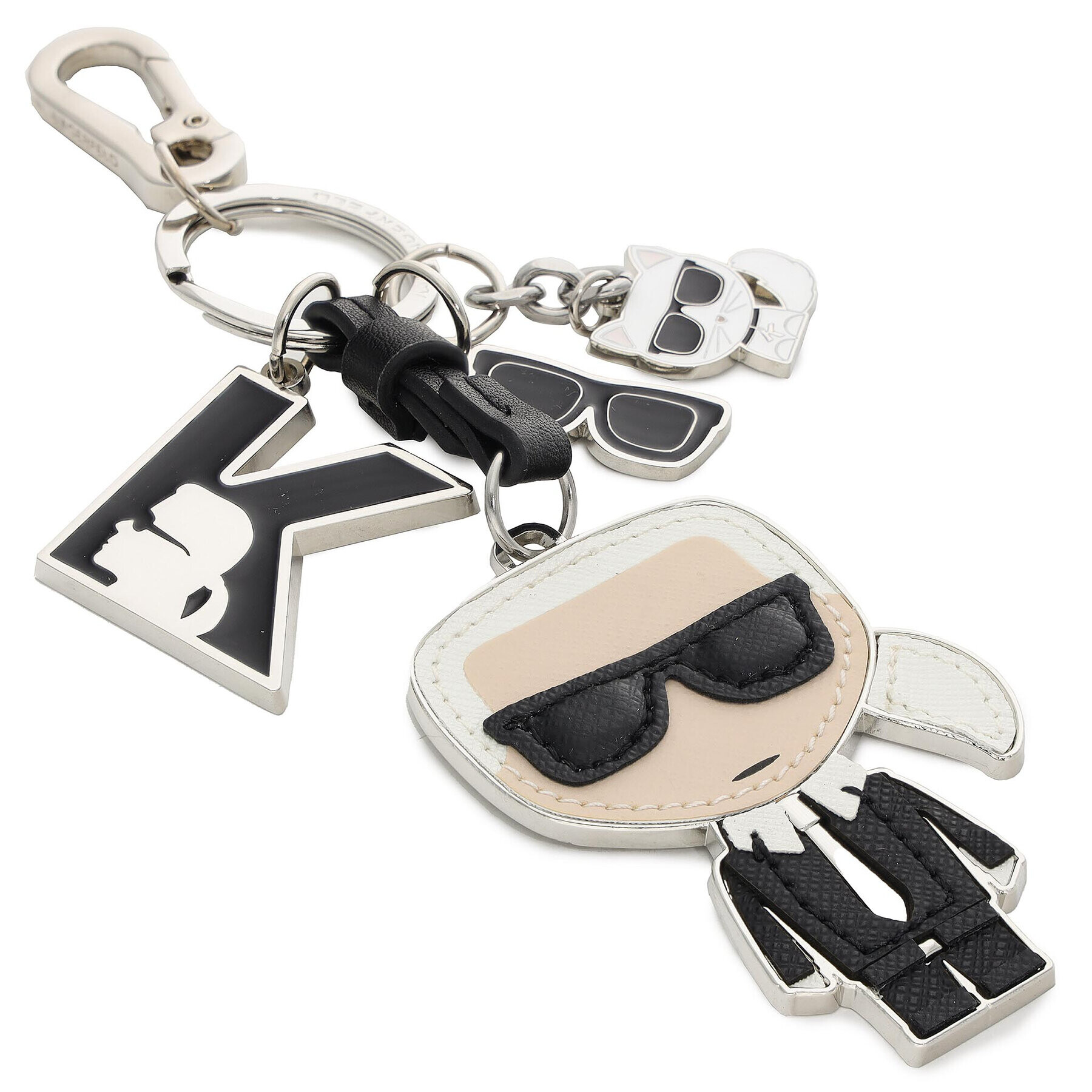 KARL LAGERFELD Ключодържател 216W3809 Сребрист - Pepit.bg