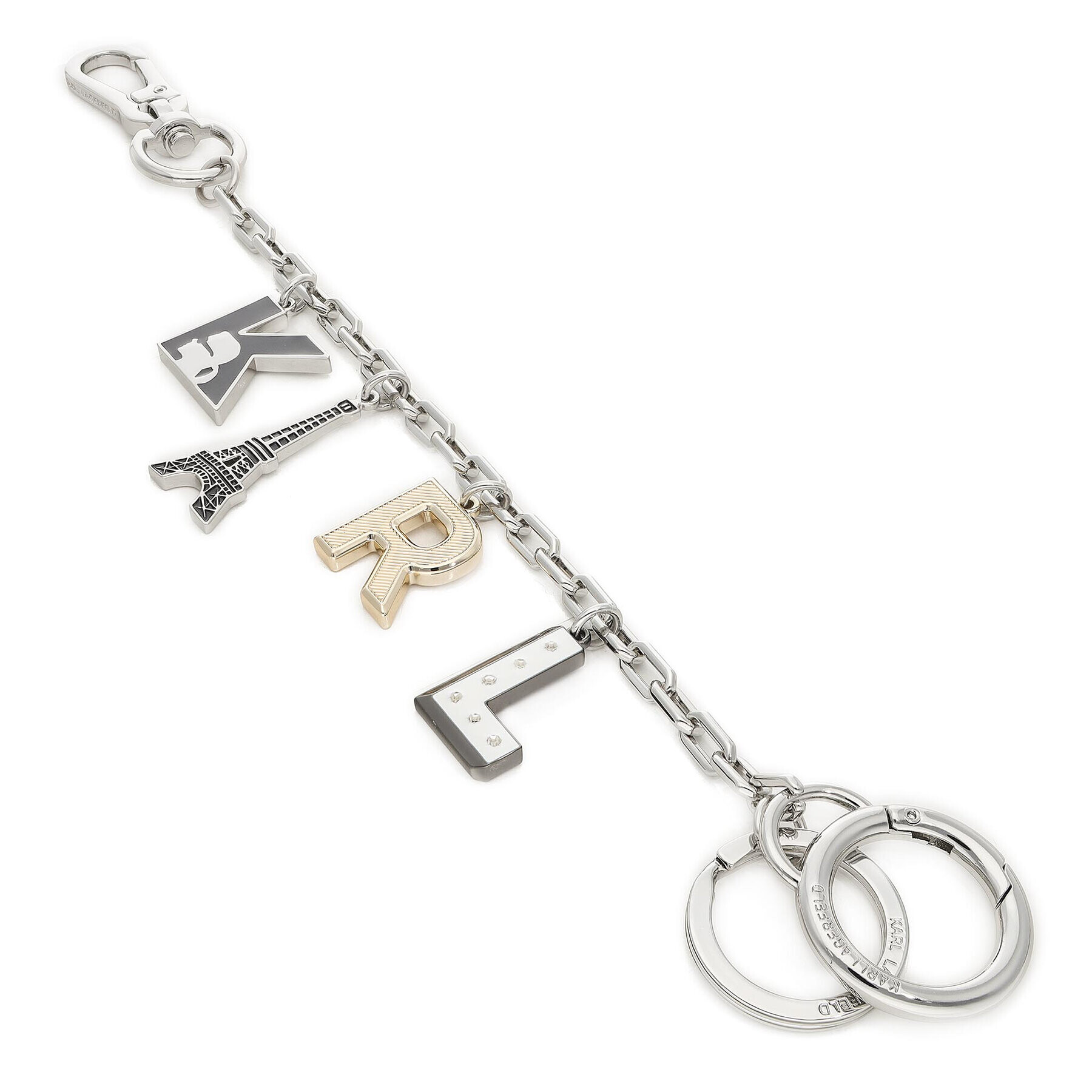 KARL LAGERFELD Ключодържател 216W3810 Сребрист - Pepit.bg