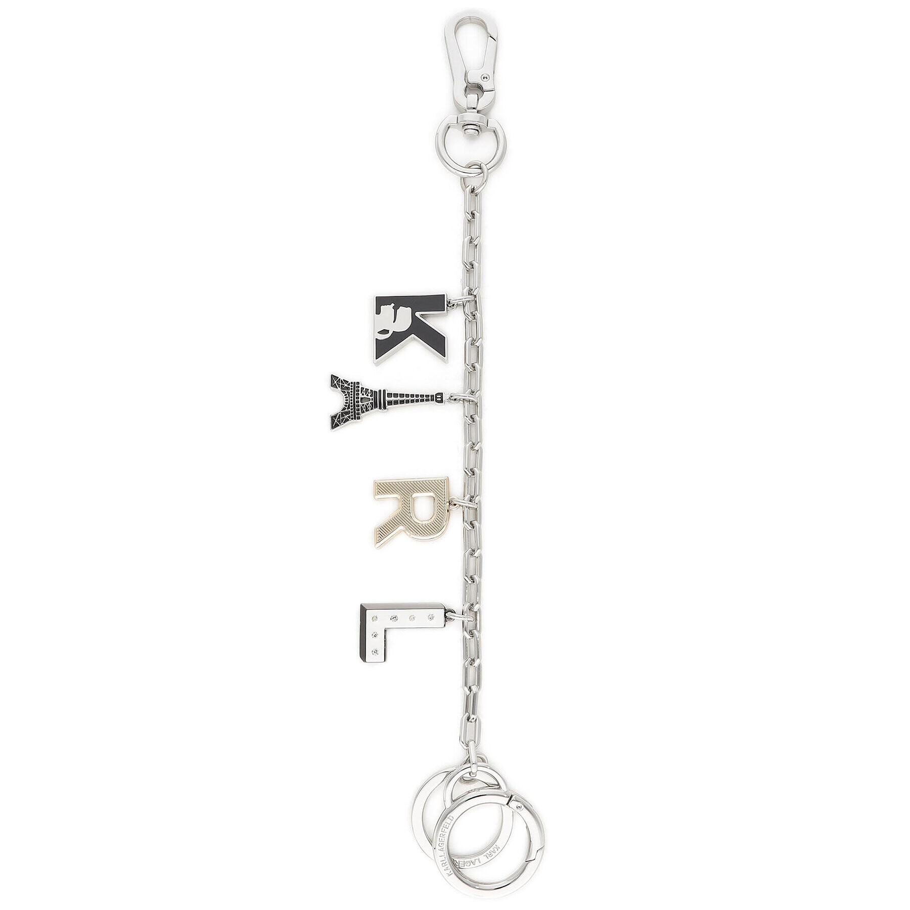 KARL LAGERFELD Ключодържател 216W3810 Сребрист - Pepit.bg