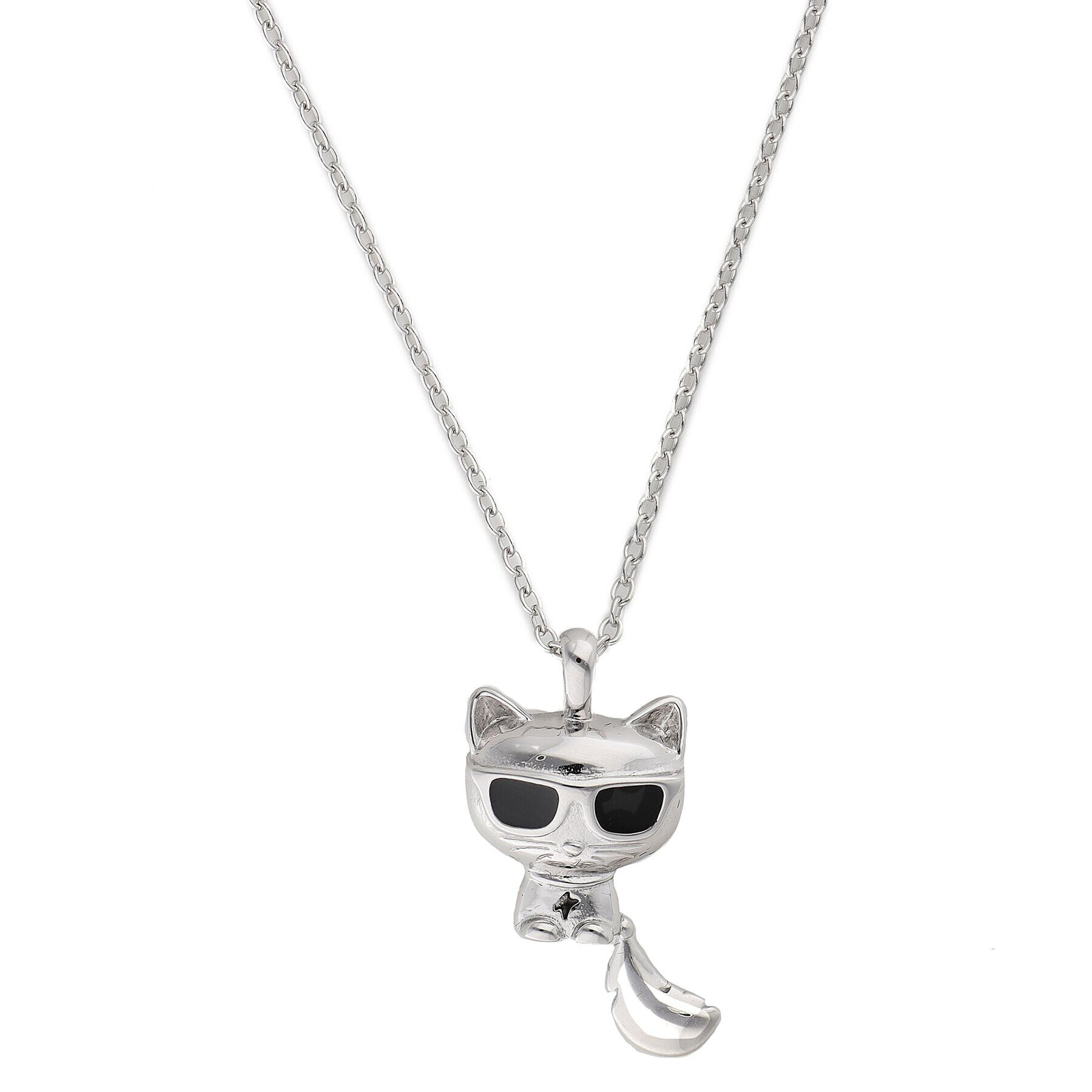 KARL LAGERFELD Колие 220W3914 Сребрист - Pepit.bg