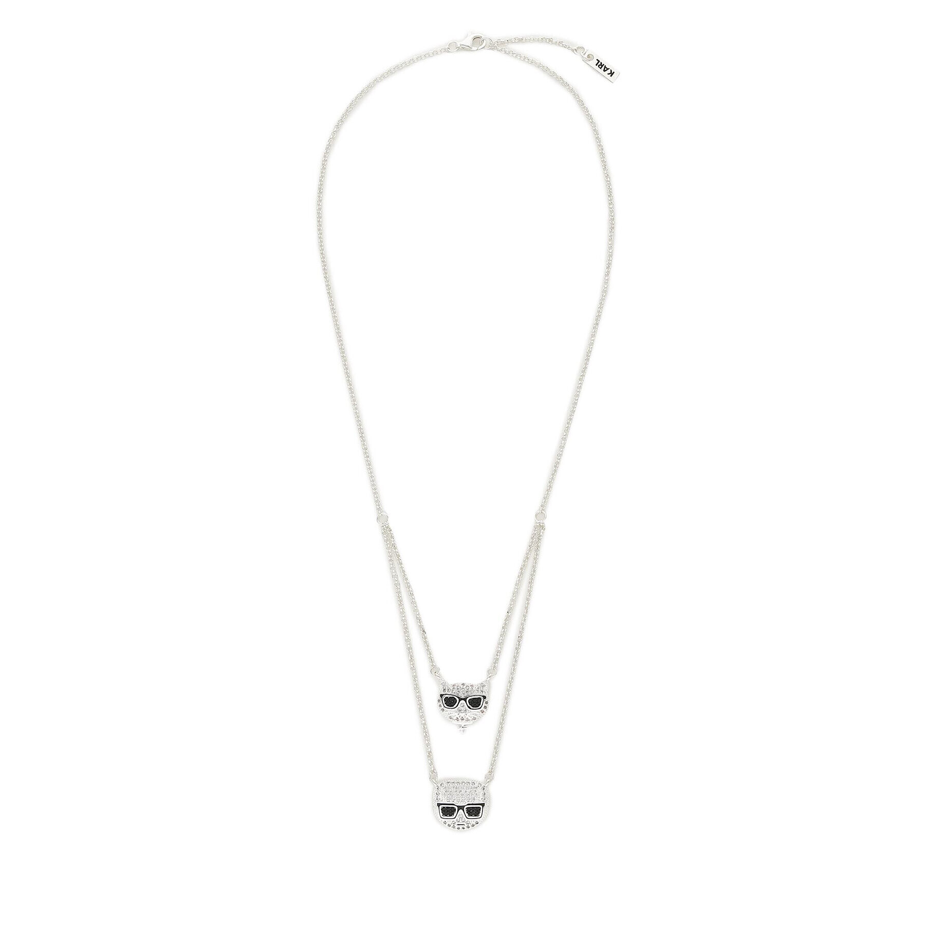 KARL LAGERFELD Колие 220W3917 Сребрист - Pepit.bg