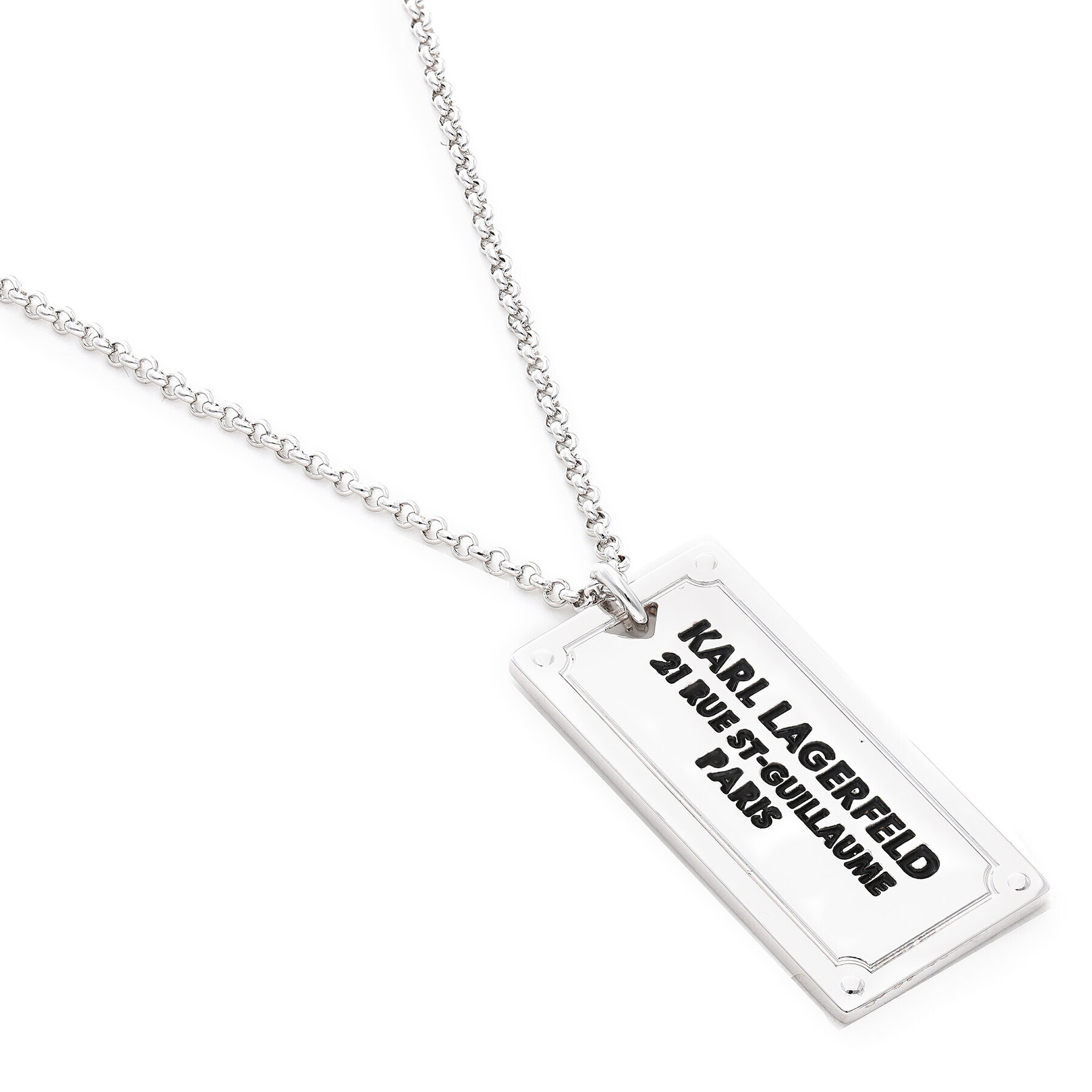 KARL LAGERFELD Колие 220W3918 Сребрист - Pepit.bg