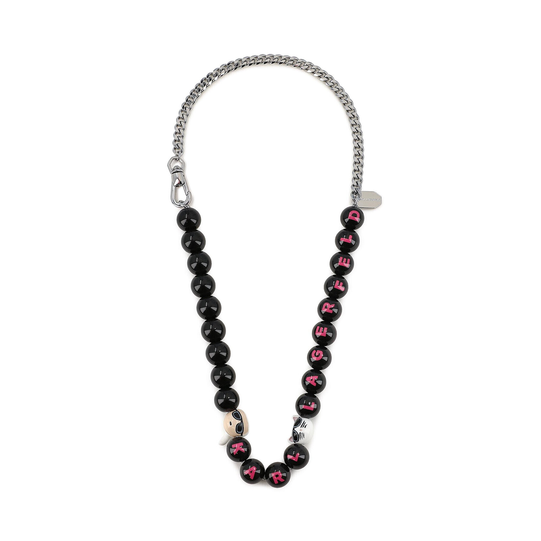 KARL LAGERFELD Колие 221W3923 Черен - Pepit.bg