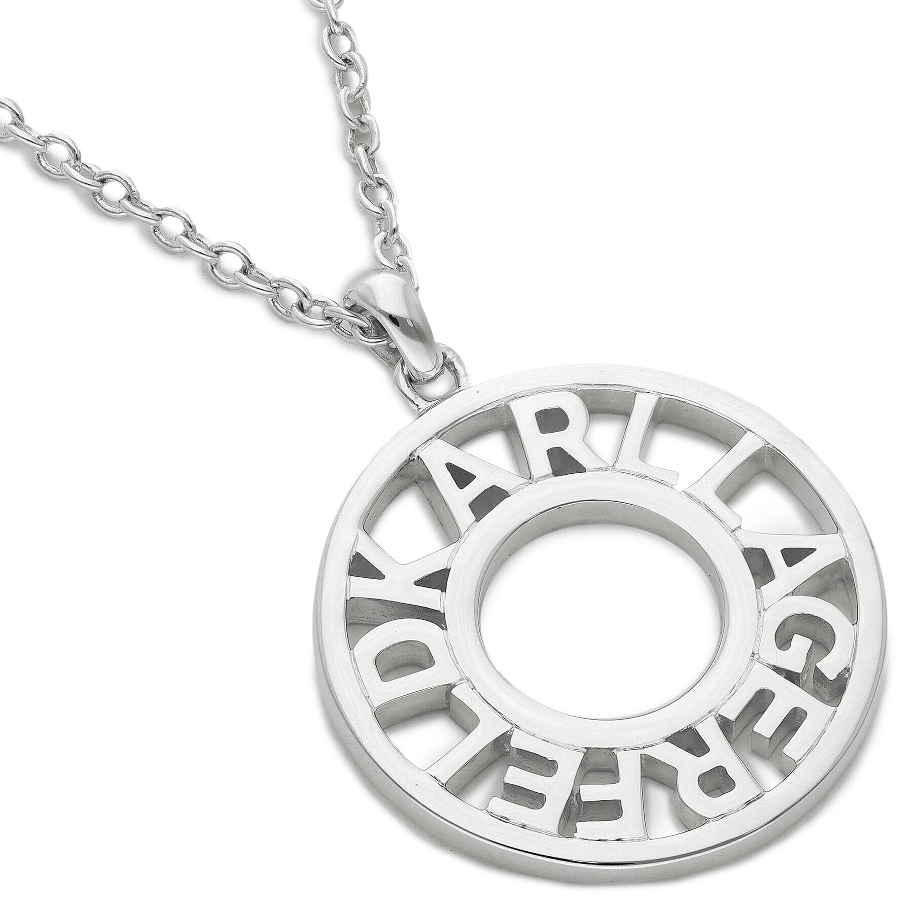 KARL LAGERFELD Колие 225W3932 Сребрист - Pepit.bg