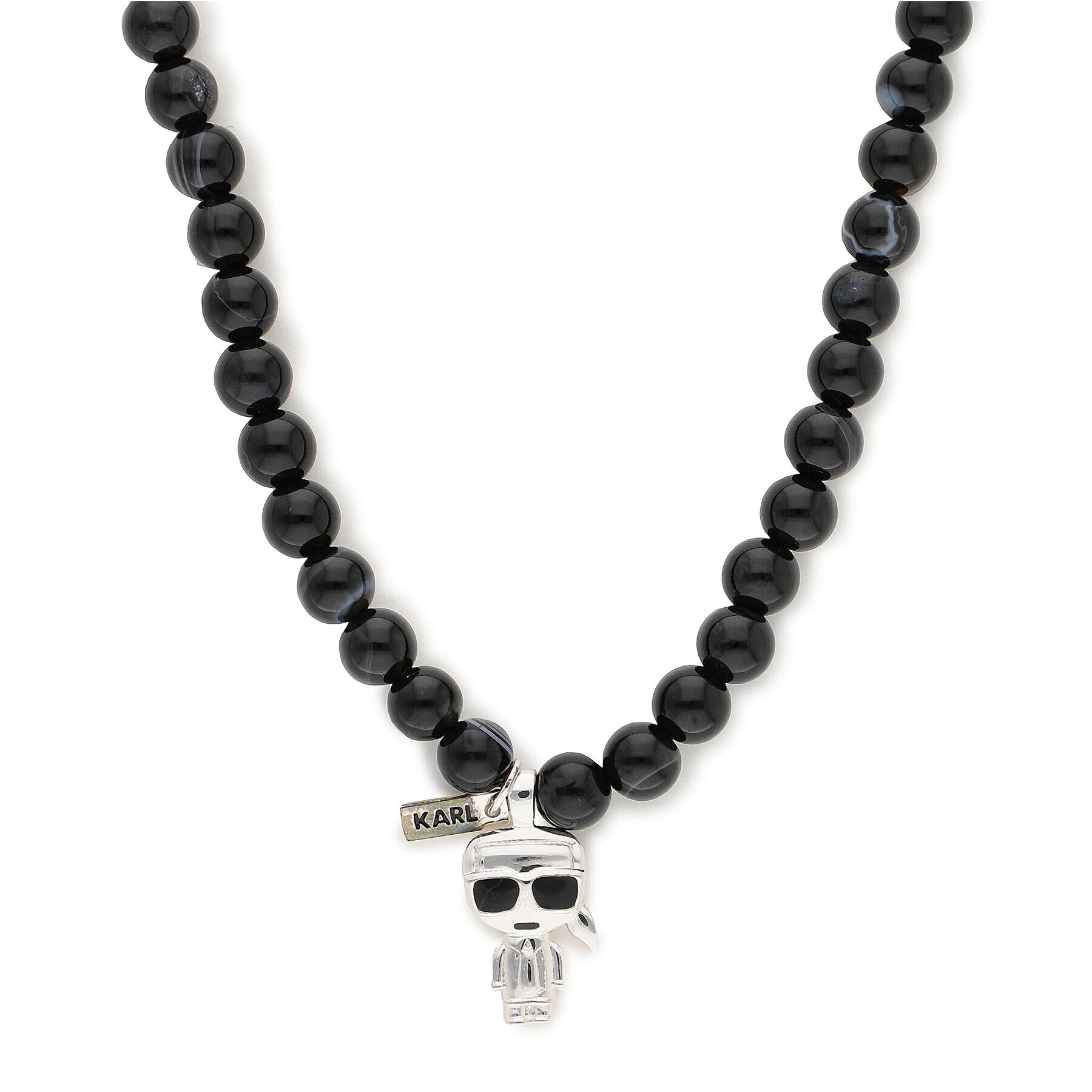 KARL LAGERFELD Колие 226M3990 Черен - Pepit.bg