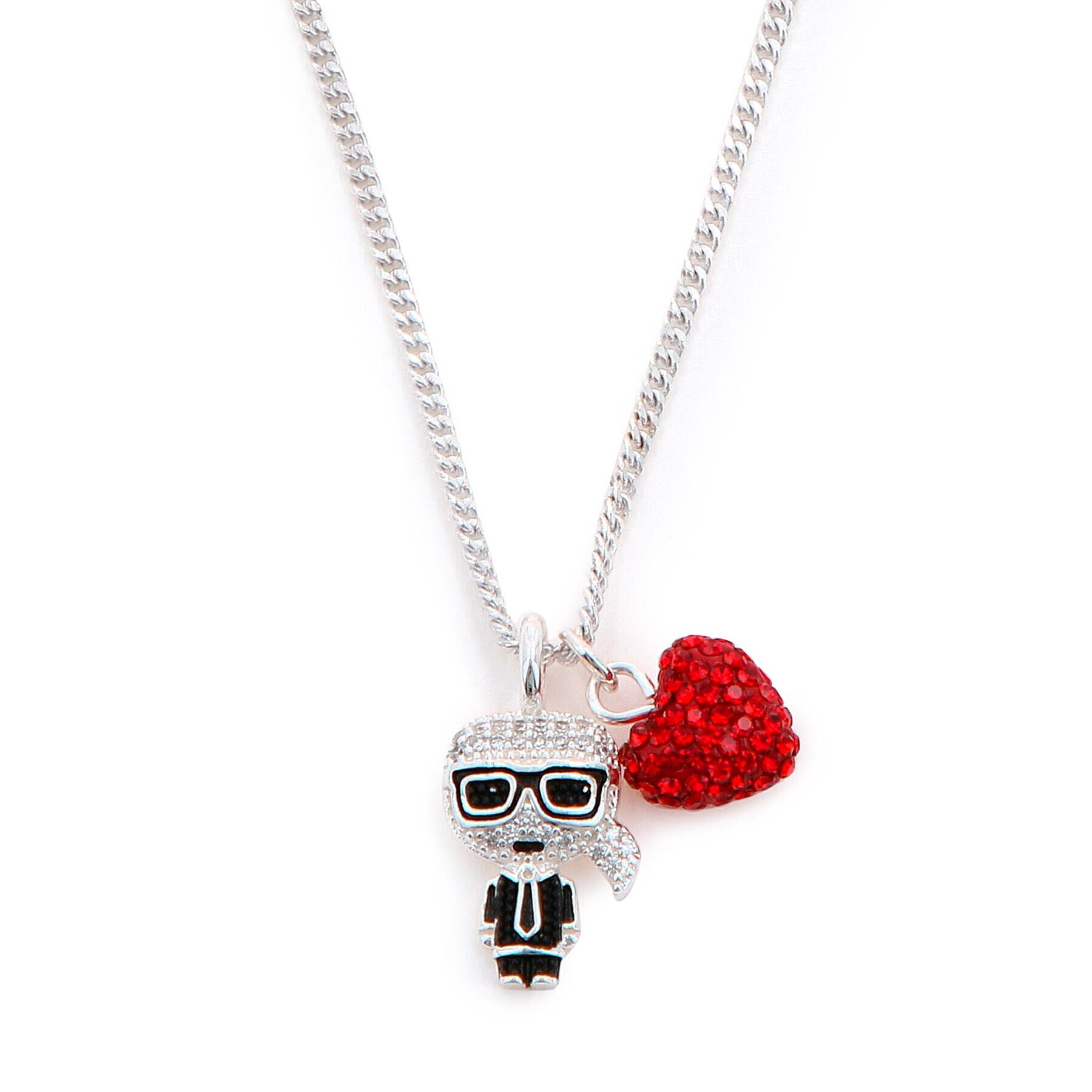 KARL LAGERFELD Колие 230W3927 Сребрист - Pepit.bg