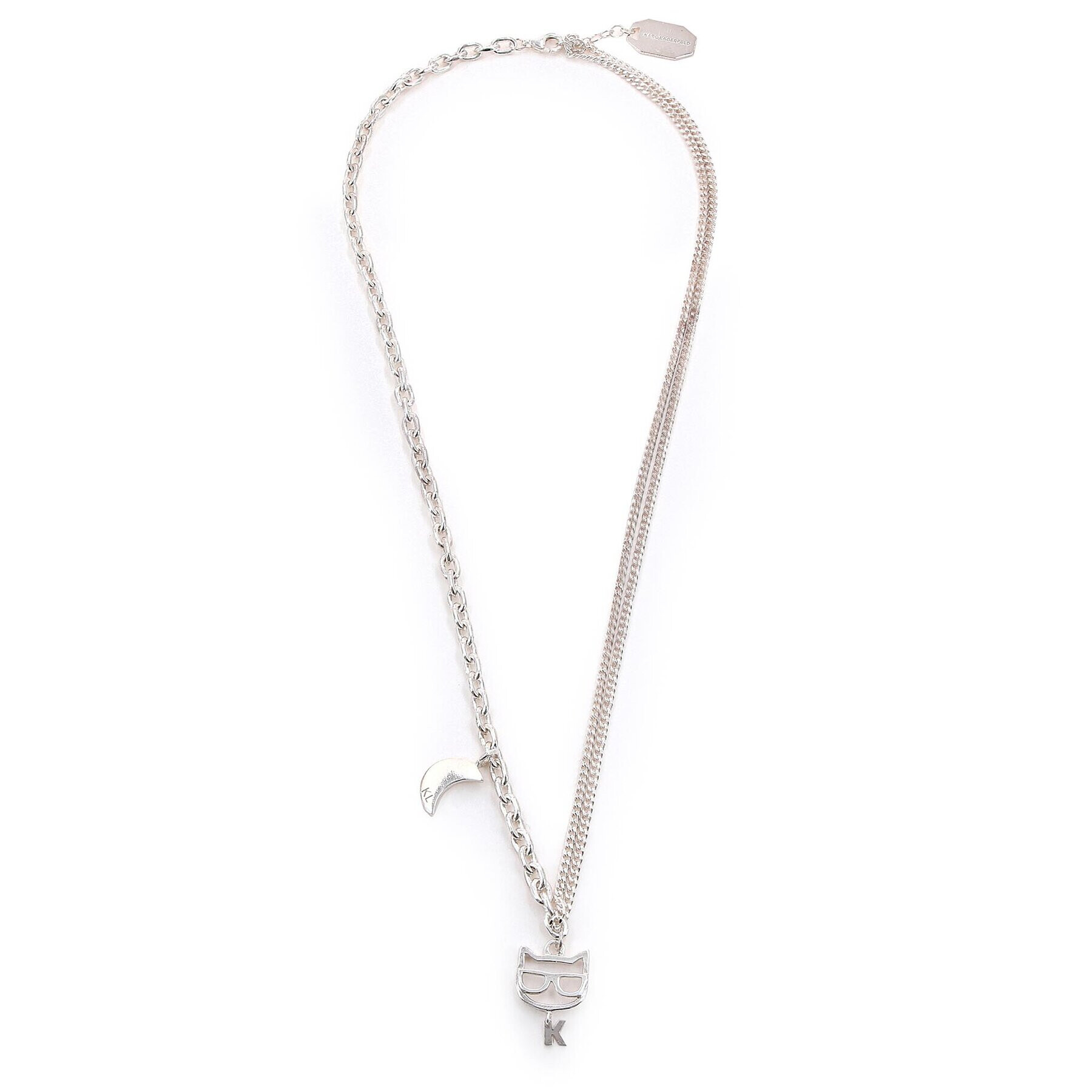 KARL LAGERFELD Колие 230W3931 Сребрист - Pepit.bg