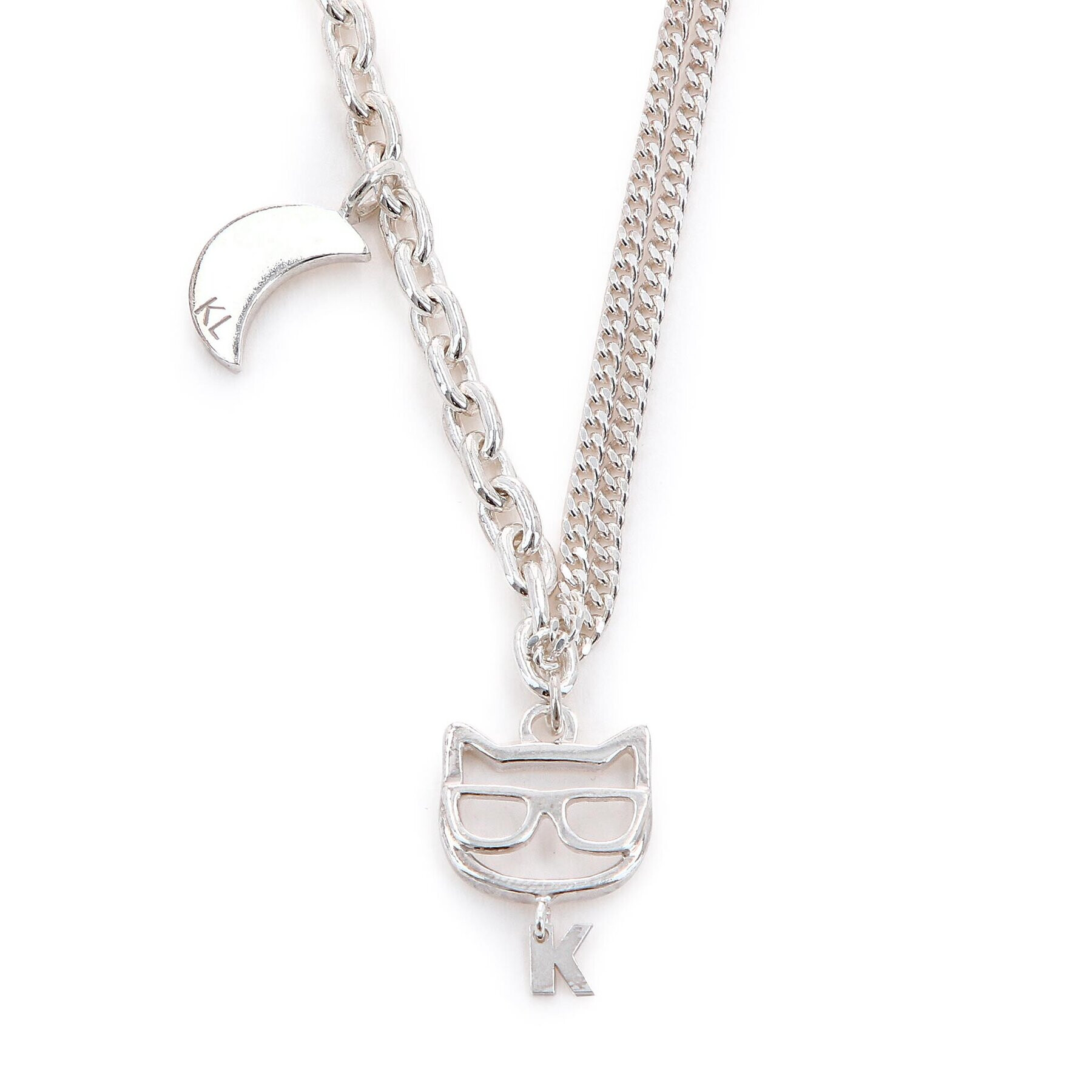 KARL LAGERFELD Колие 230W3931 Сребрист - Pepit.bg