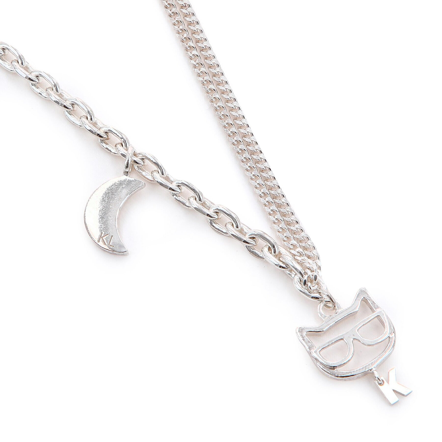 KARL LAGERFELD Колие 230W3931 Сребрист - Pepit.bg