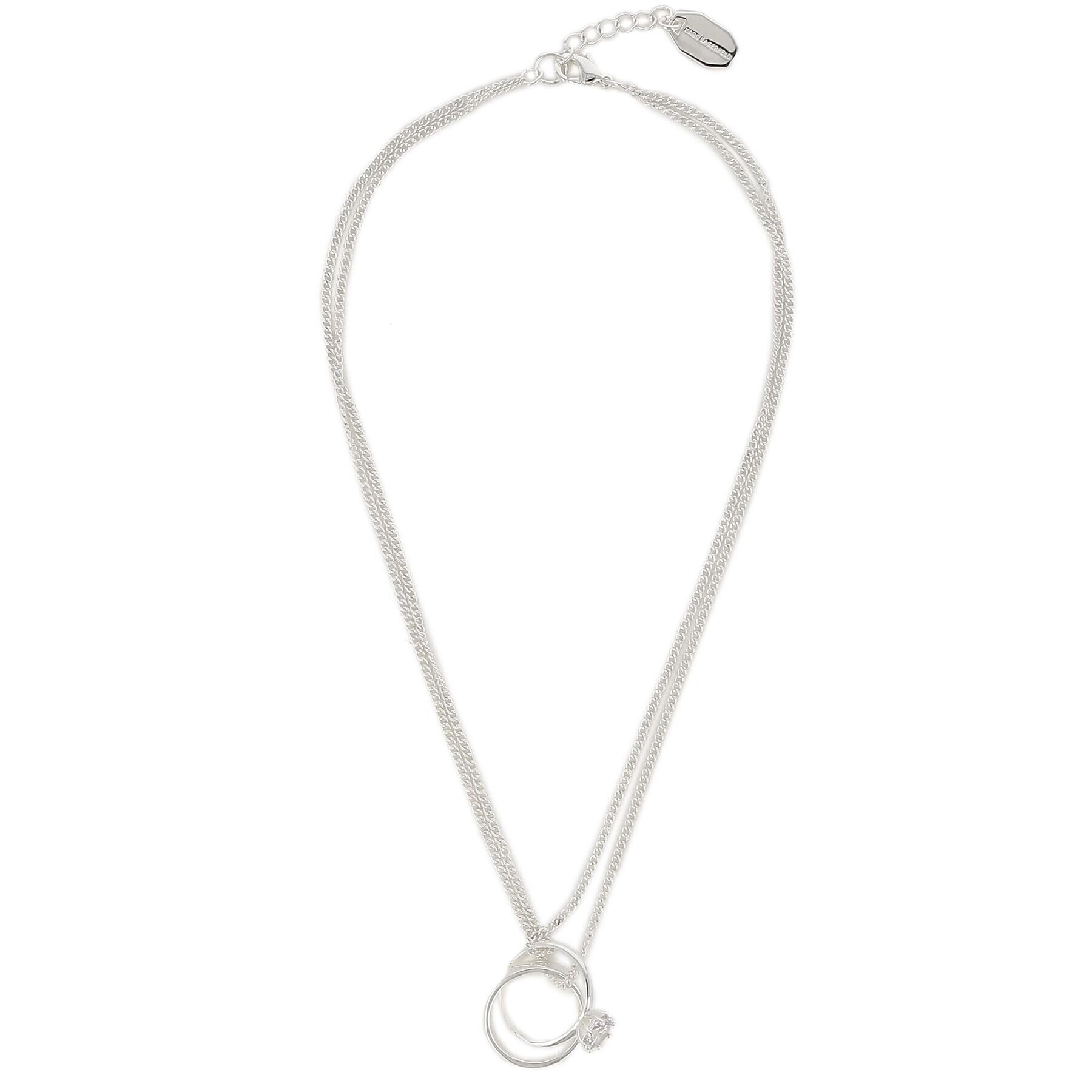 KARL LAGERFELD Колие 231W3920 Сребрист - Pepit.bg