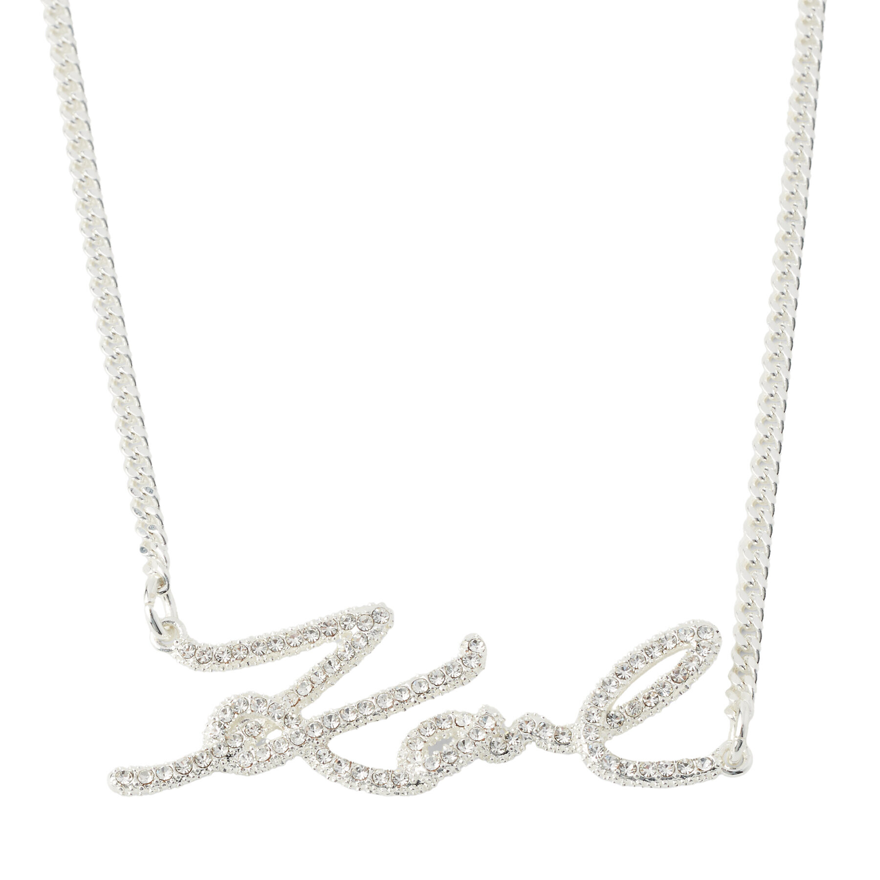 KARL LAGERFELD Колие 240W3920 Сребрист - Pepit.bg
