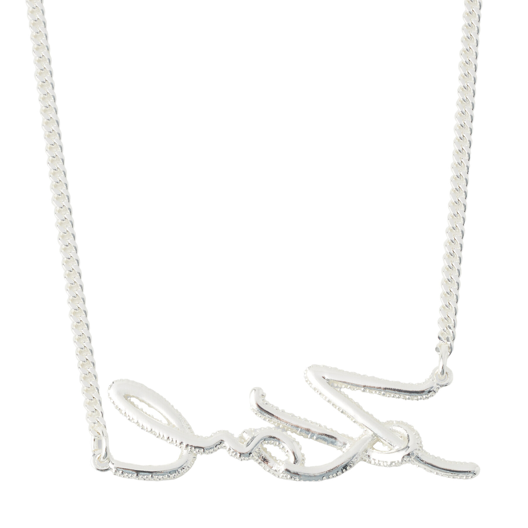 KARL LAGERFELD Колие 240W3920 Сребрист - Pepit.bg
