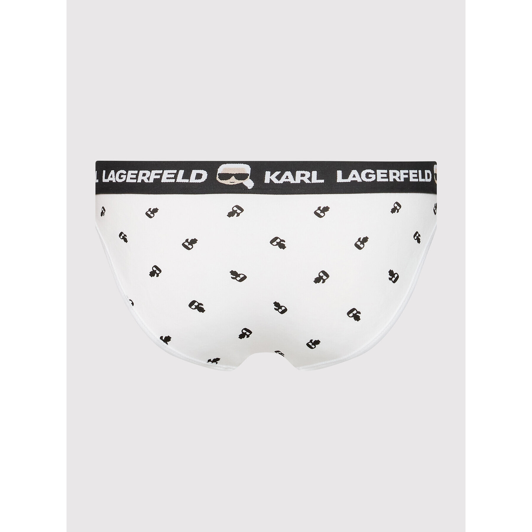 KARL LAGERFELD Комплект 2 чифта бикини Ikonik 220W2157 Черен - Pepit.bg