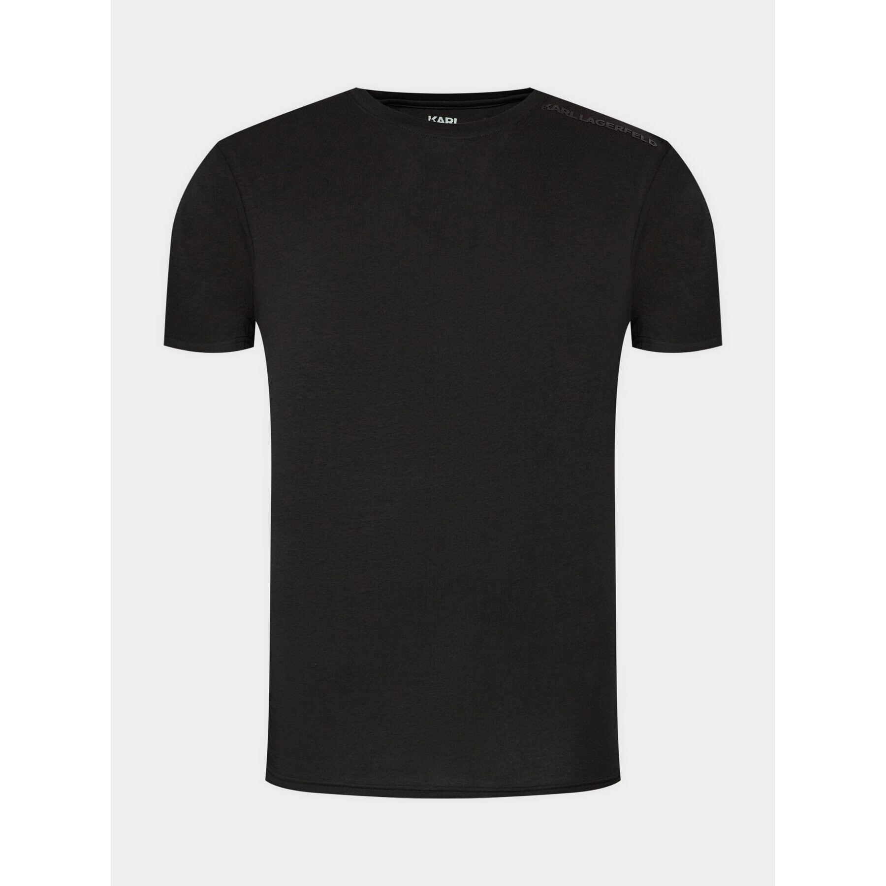 KARL LAGERFELD Комплект 2 тишъртки 240M2100 Черен Regular Fit - Pepit.bg