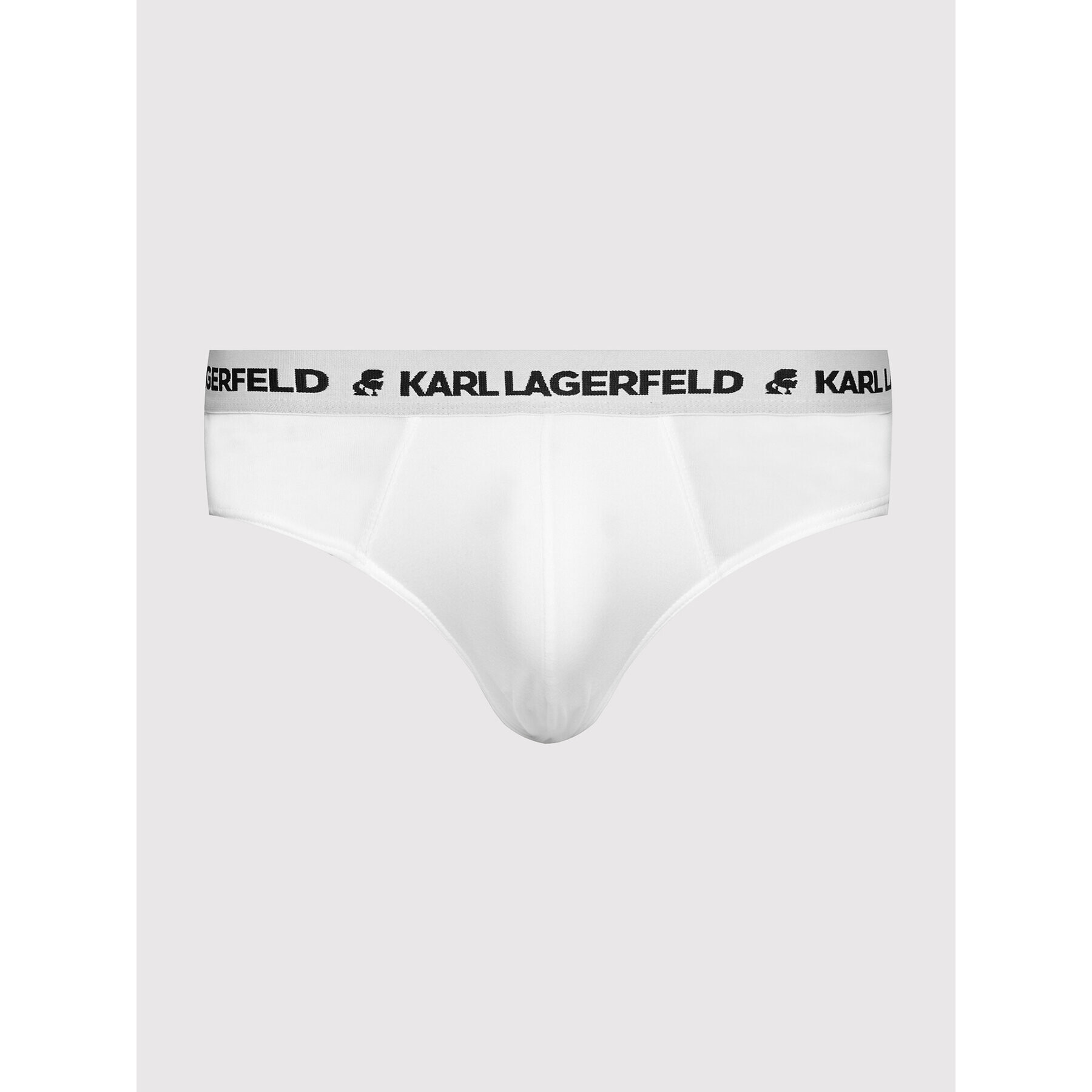 KARL LAGERFELD Комплект 3 чифта слипове Logo 211M2103 Цветен - Pepit.bg