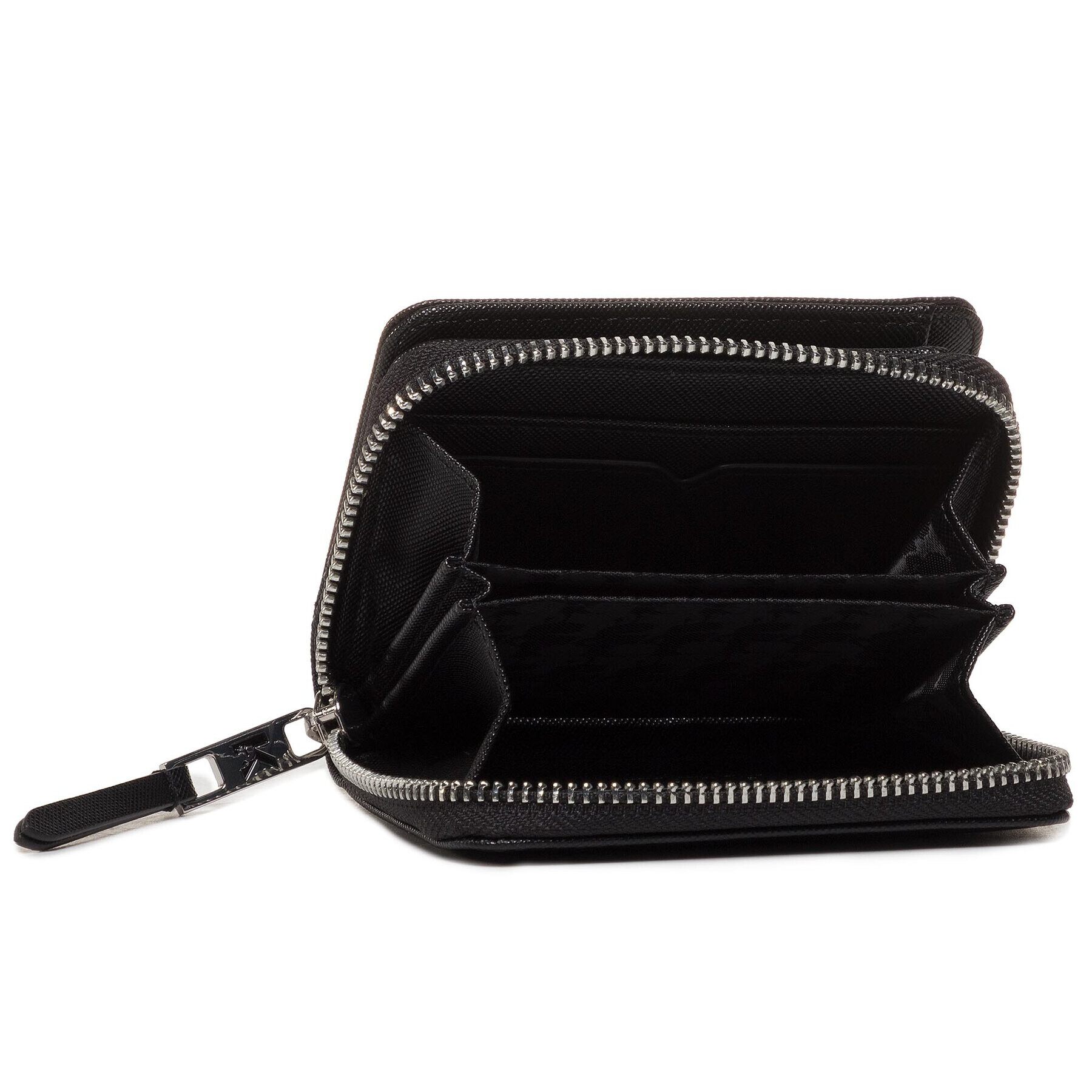 KARL LAGERFELD Малък дамски портфейл 201W3202 Черен - Pepit.bg