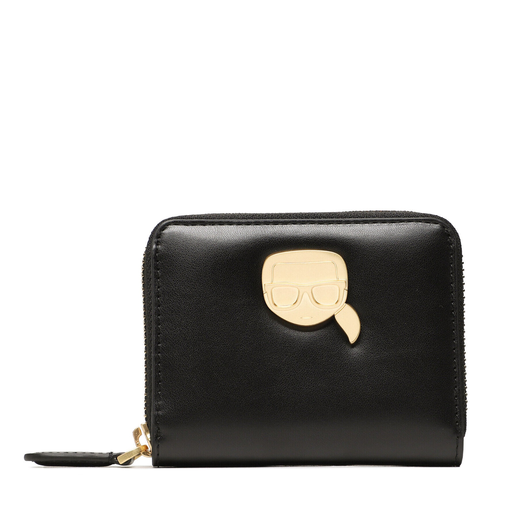 KARL LAGERFELD Малък дамски портфейл 226W3205 Черен - Pepit.bg