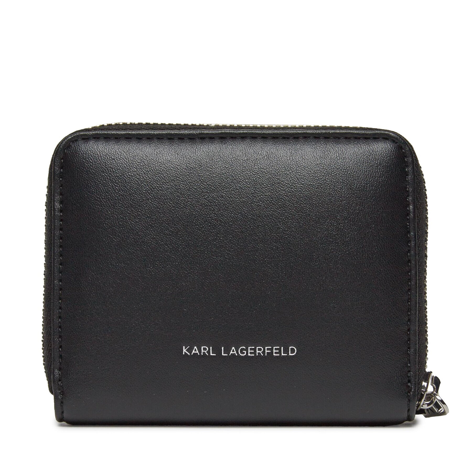 KARL LAGERFELD Малък дамски портфейл 235W3223 Черен - Pepit.bg