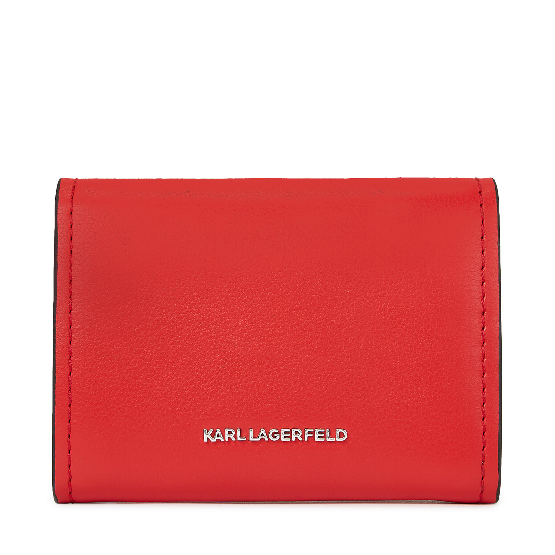 KARL LAGERFELD Малък дамски портфейл 240W3235 Червен - Pepit.bg