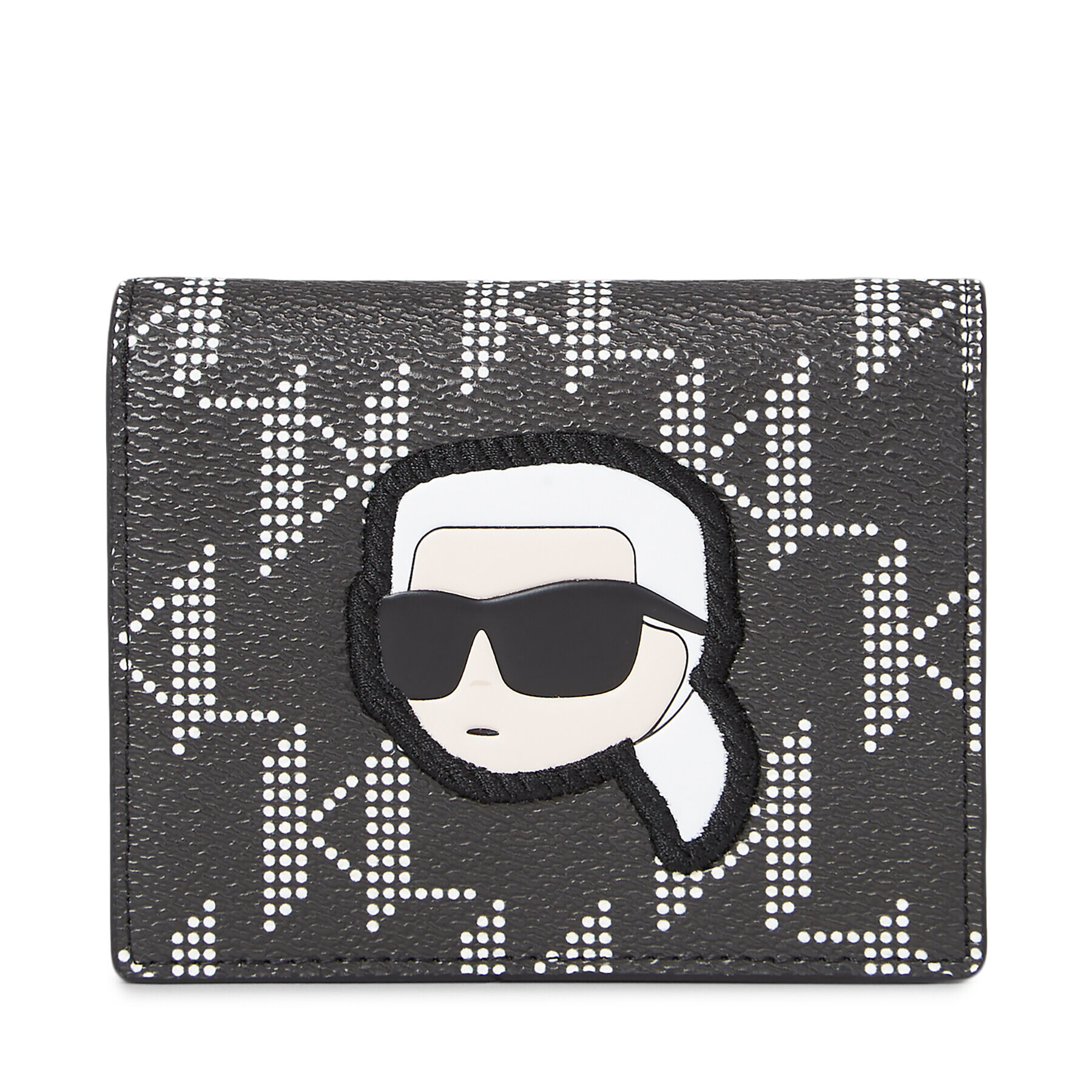 KARL LAGERFELD Малък дамски портфейл 240W3239 Черен - Pepit.bg