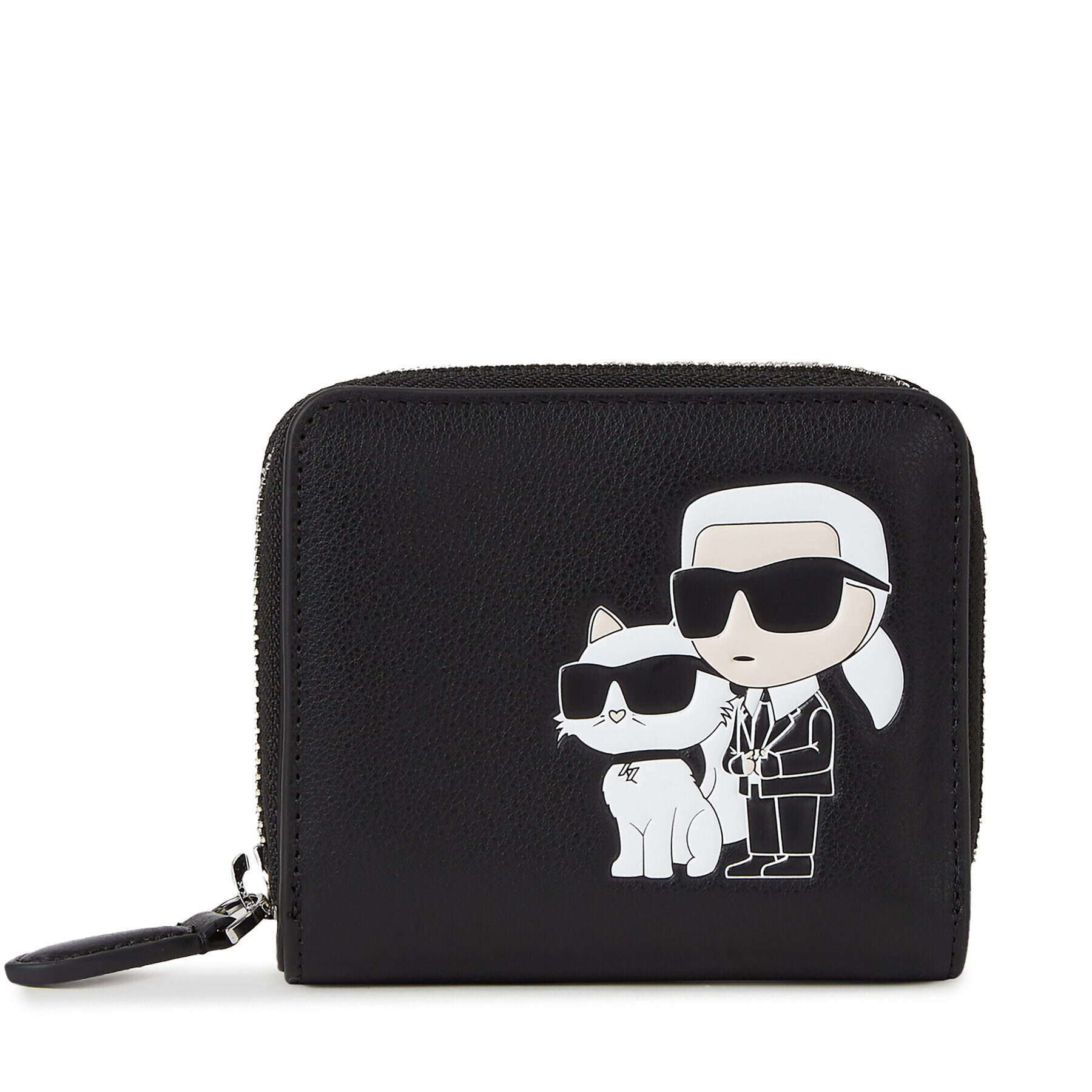 KARL LAGERFELD Малък дамски портфейл 240W3259 Черен - Pepit.bg