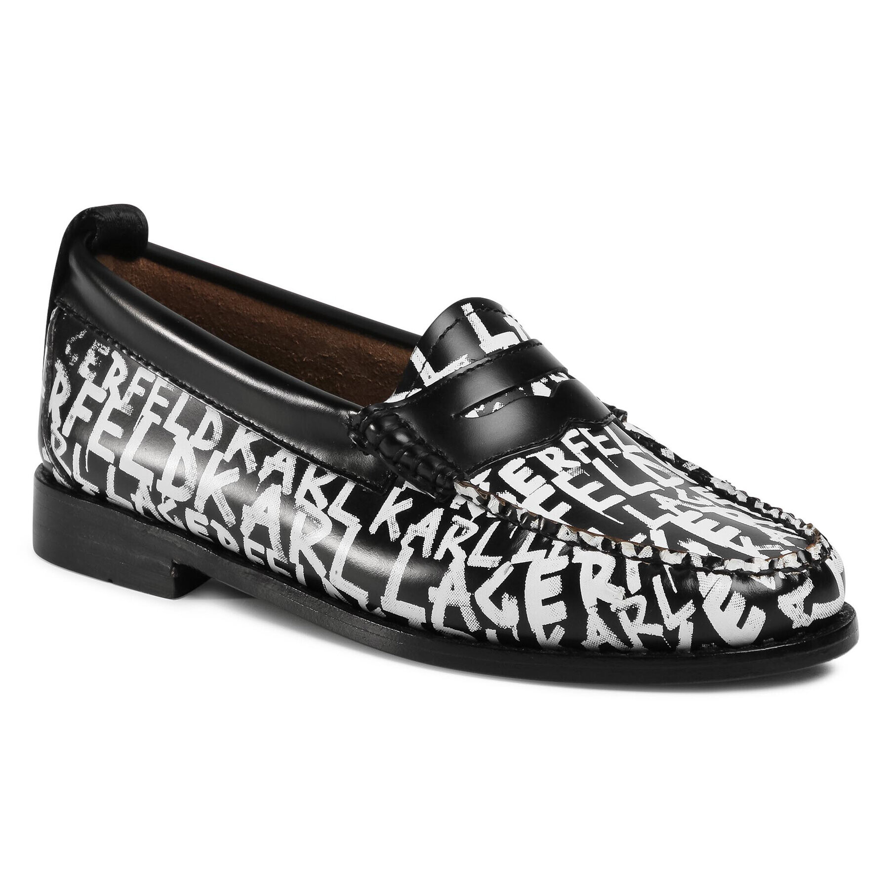 KARL LAGERFELD Мокасини KL41013 Черен - Pepit.bg