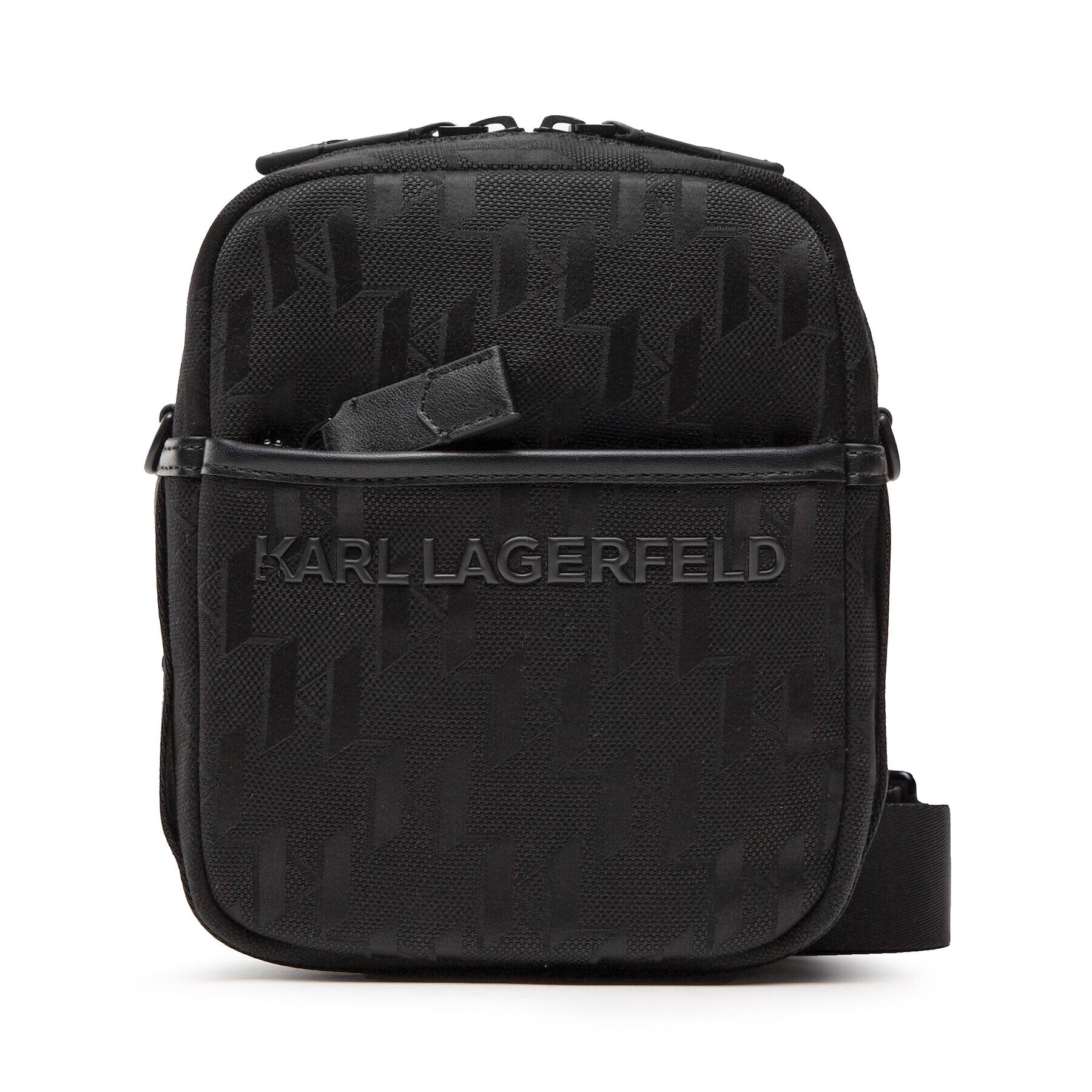 KARL LAGERFELD Мъжка чантичка 220M3084 Черен - Pepit.bg