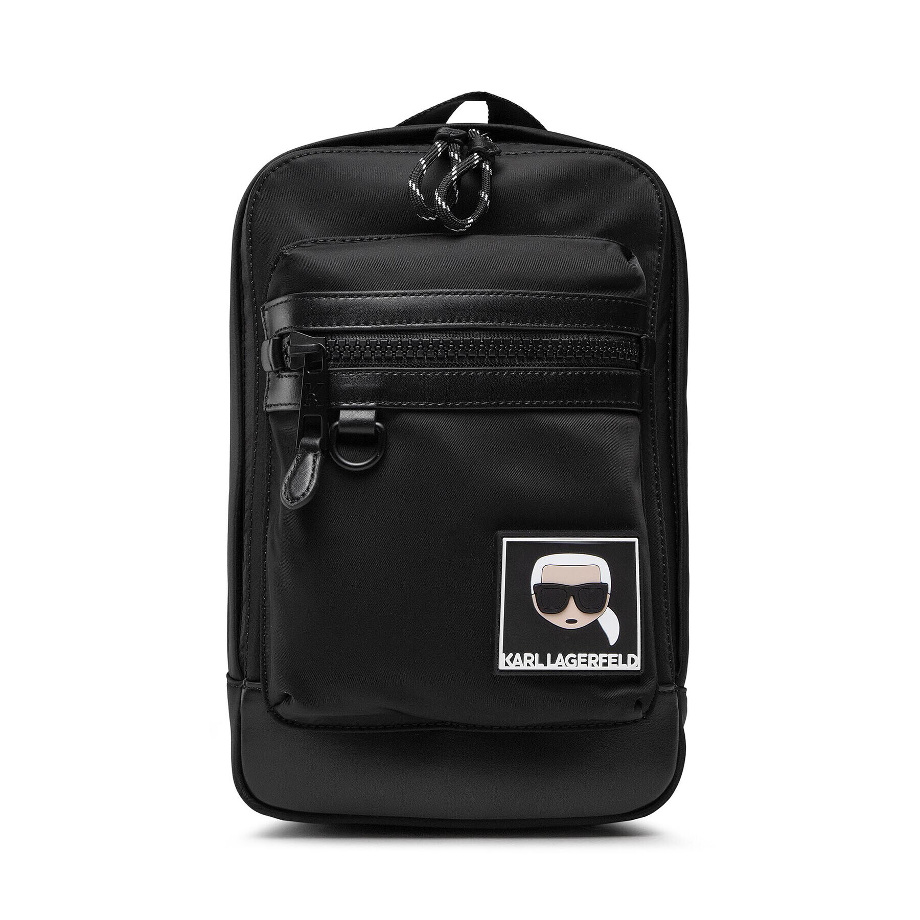 KARL LAGERFELD Мъжка чантичка 220M3091 Черен - Pepit.bg
