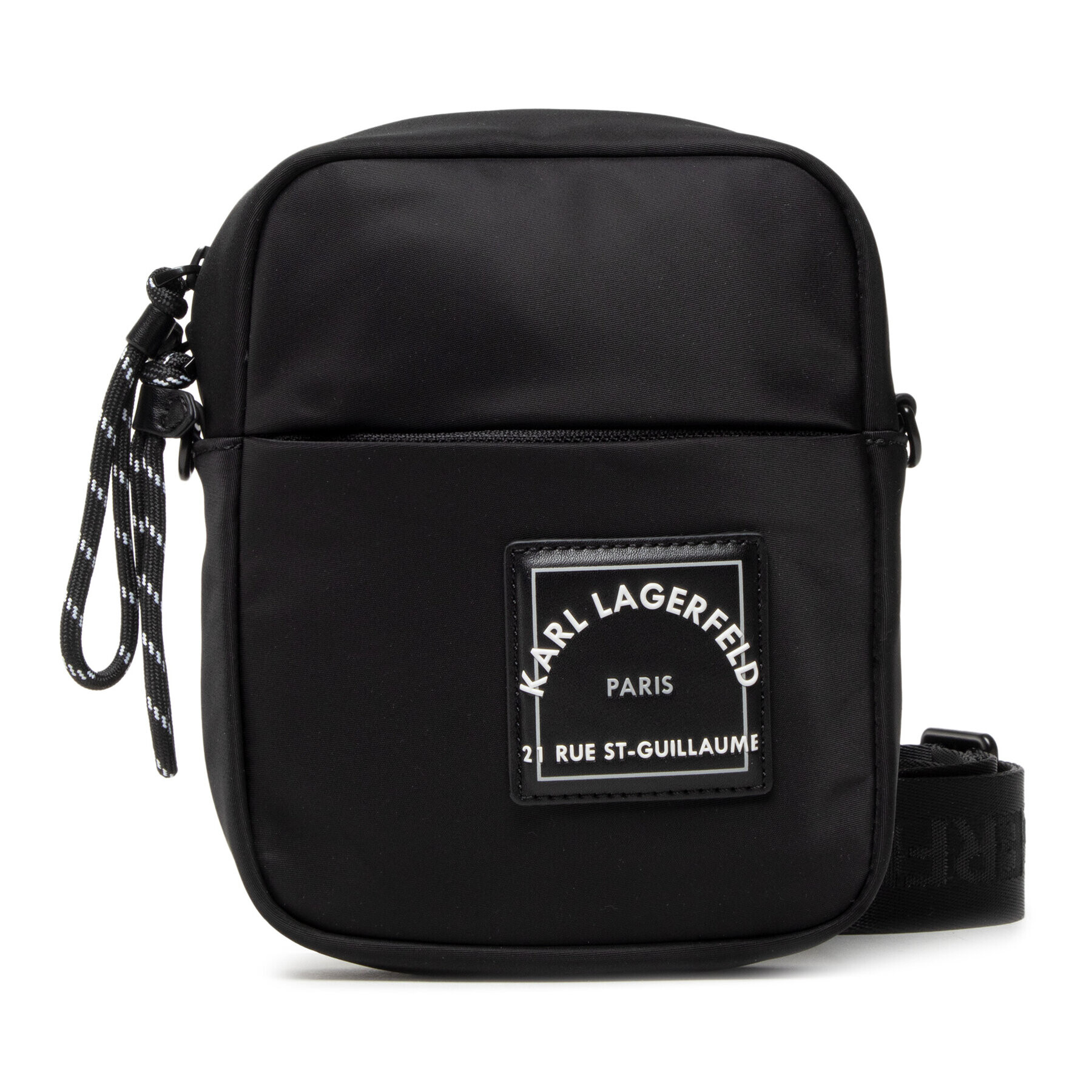 KARL LAGERFELD Мъжка чантичка 221M3076 Черен - Pepit.bg